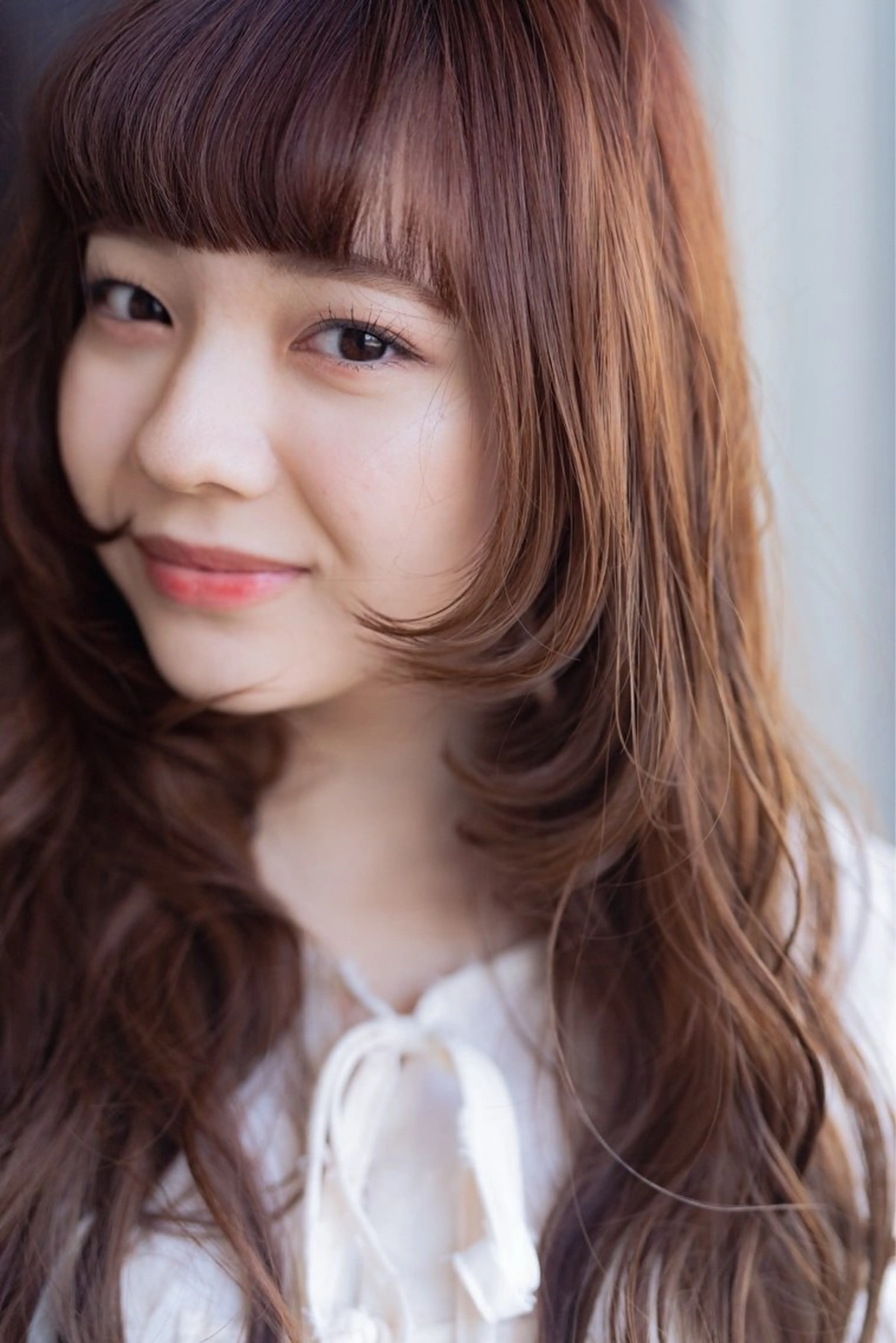 セミロング カラー 北川 泰之のヘアスタイル