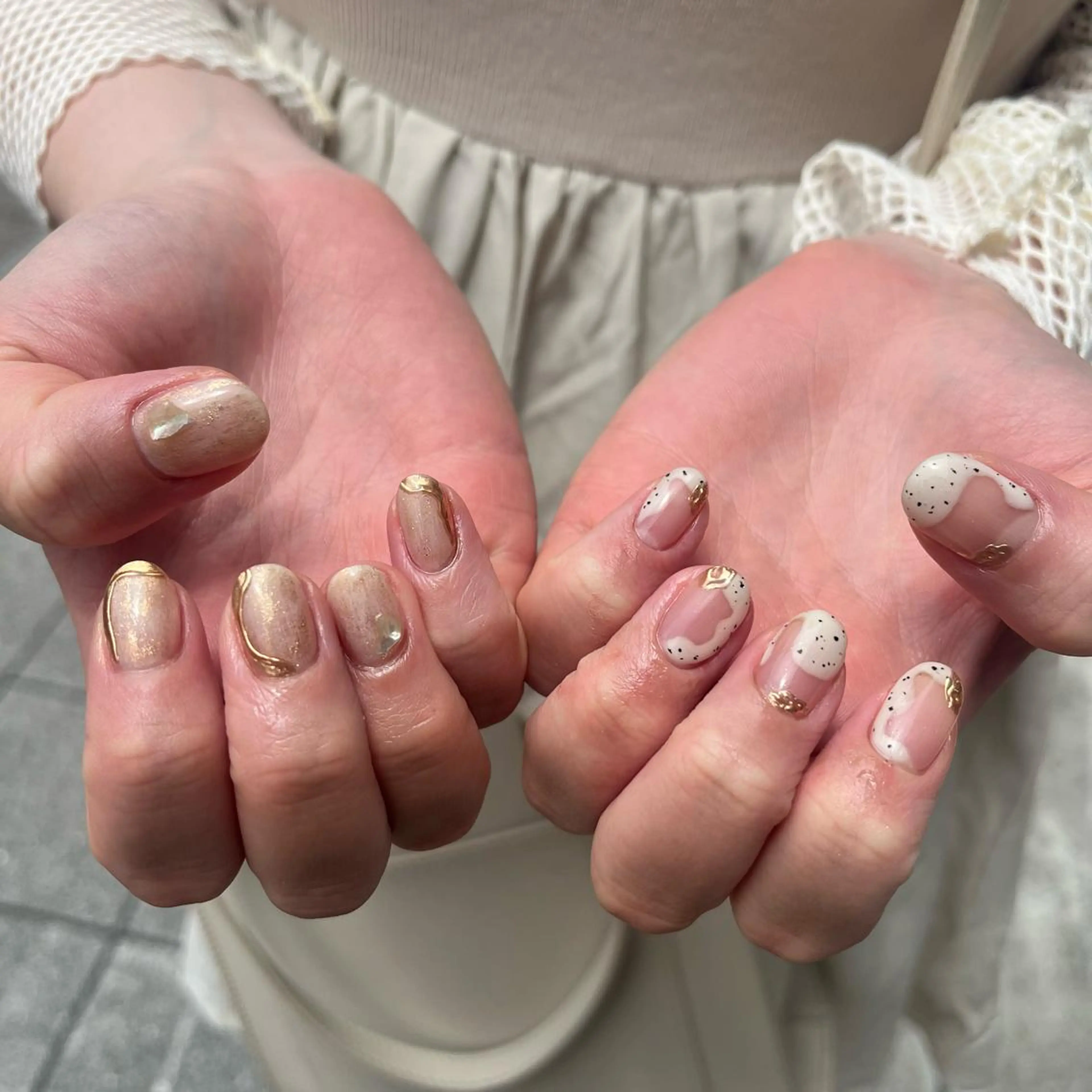 ネイル ハンドネイル 友田 晴香のネイルデザイン