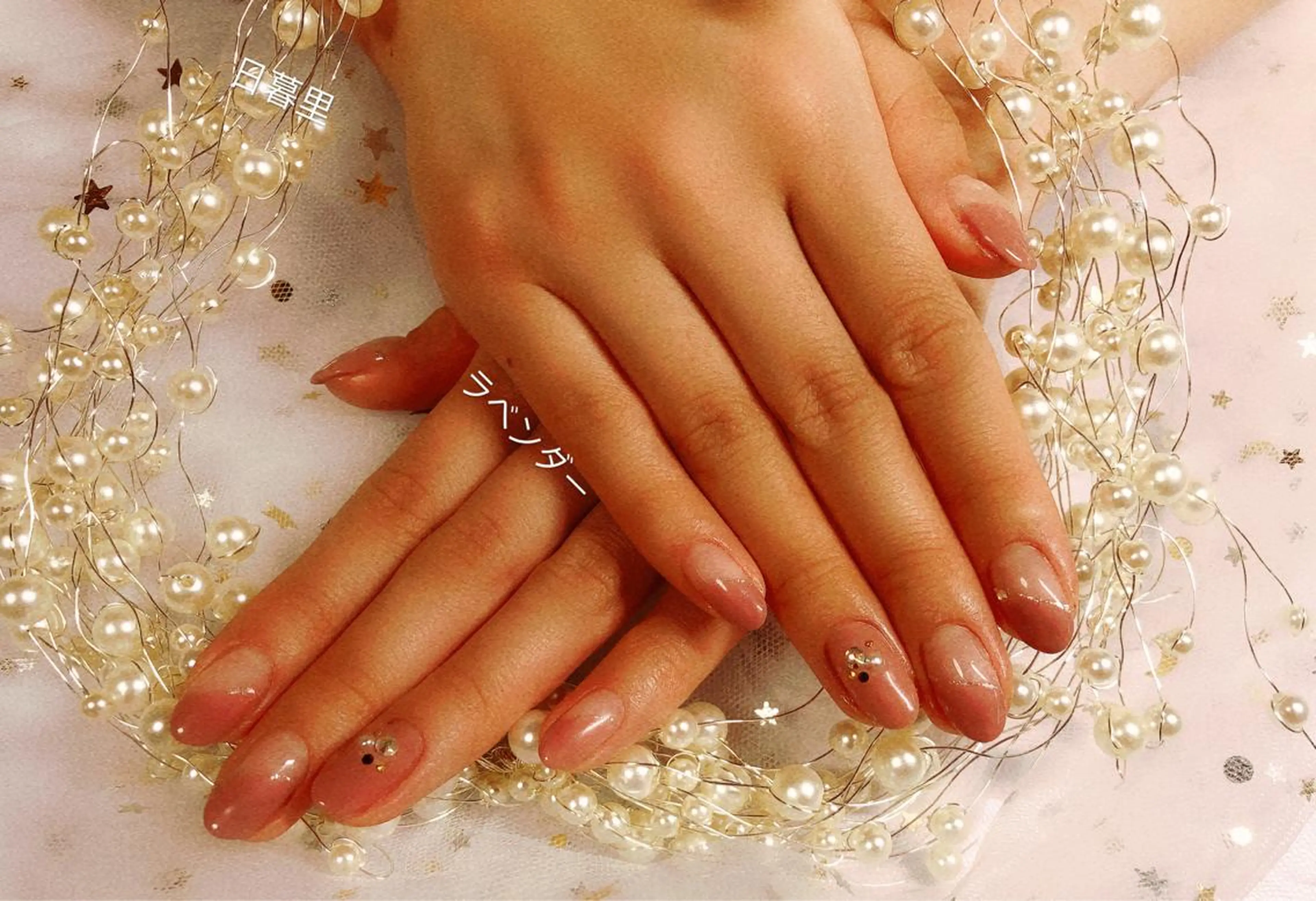 ネイル ラベンダー💖日暮里 ルル💖ネイルのネイルデザイン