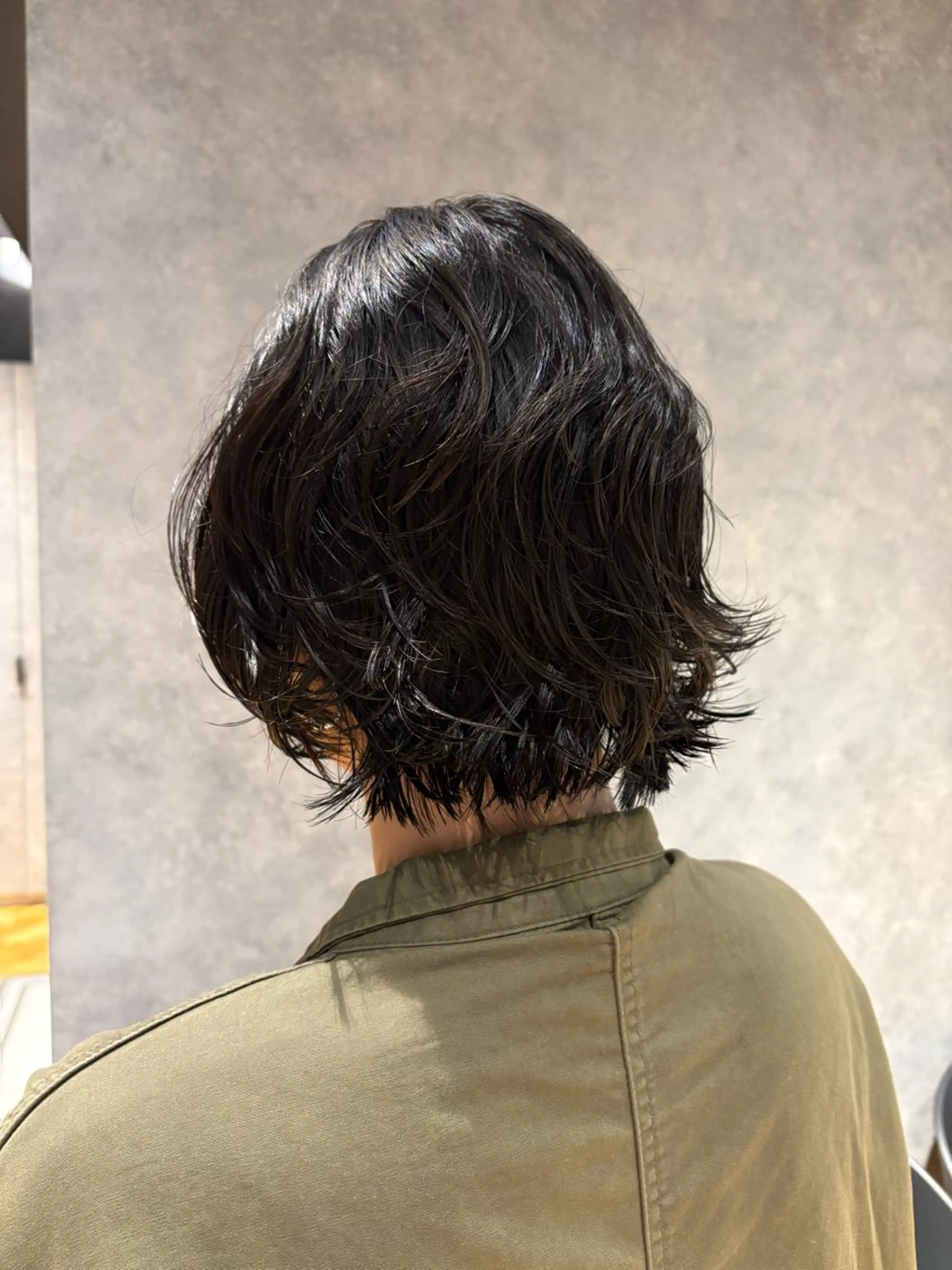 ショート パーマ MINX 野村実莉 カット/パーマのヘアスタイル