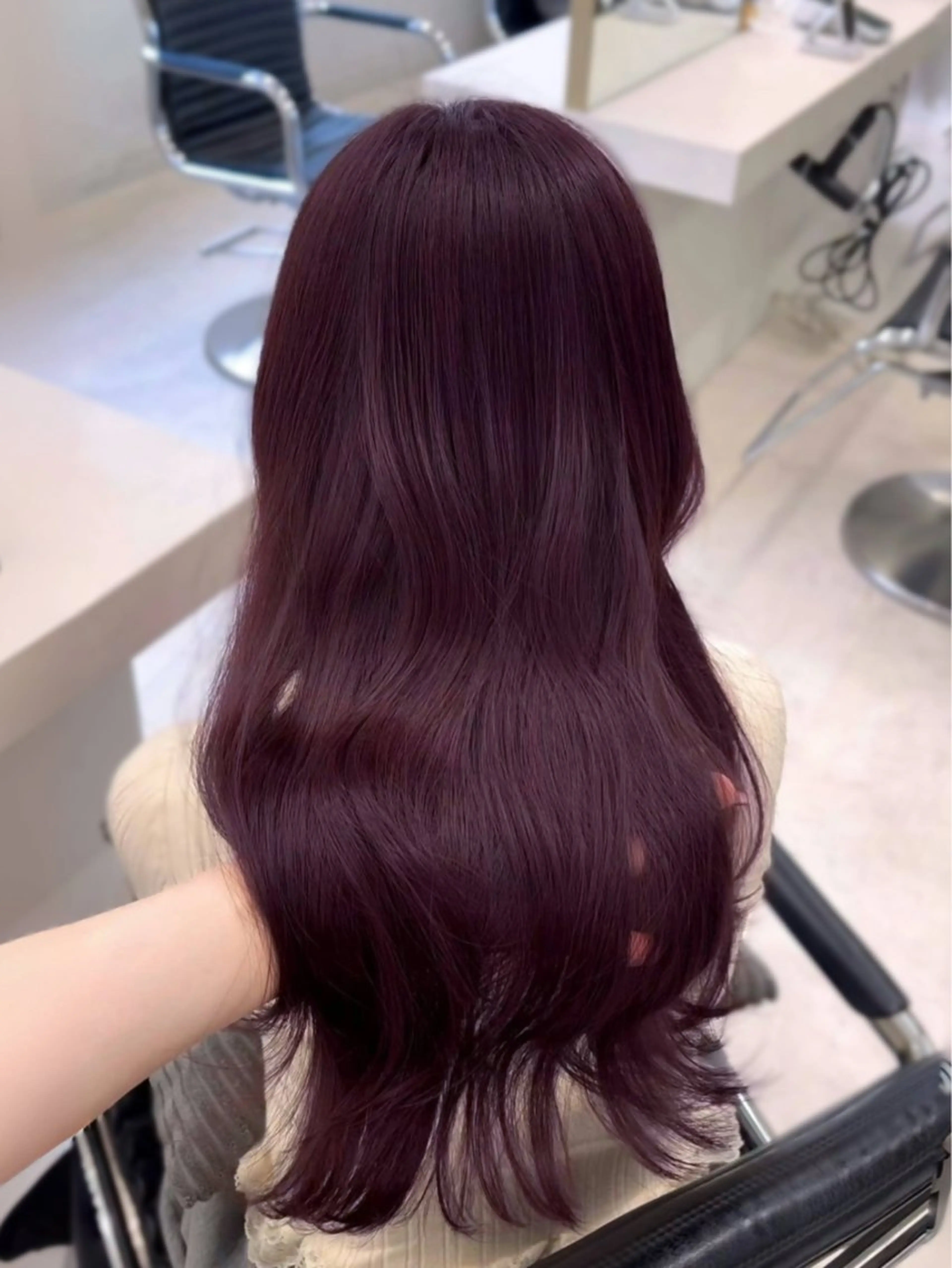 カラー i.+omotesando所属・🪞レイヤー/暖色カ ラー🧸mai🎀のヘアスタイル