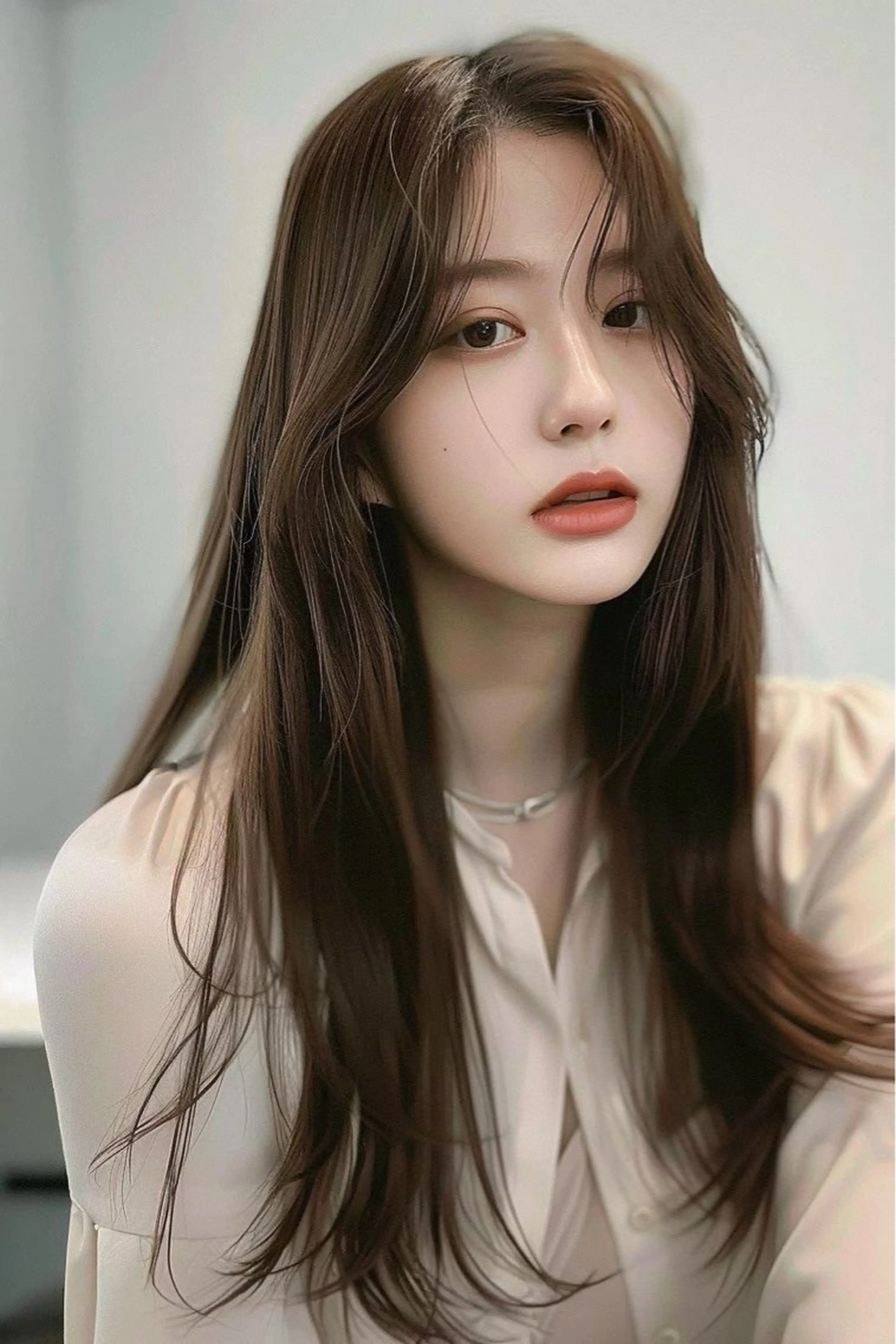 セミロング カット ヘアカラー トリートメント ロング料金無し ブリーチ/YUTOのヘアスタイル