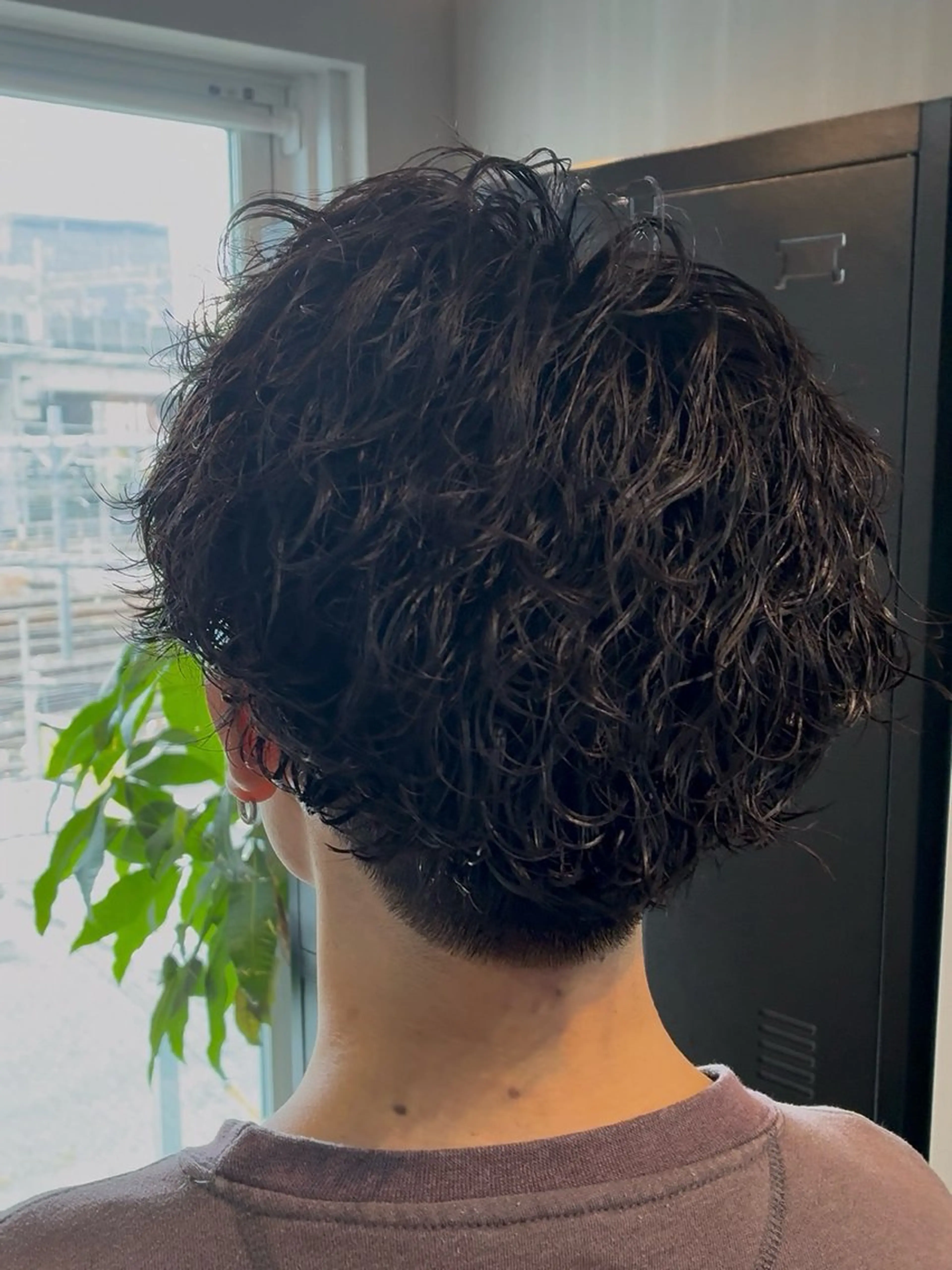 ショート パーマ メンズ メンズパーマ 波巻きパーマ カット パーマ パーマ指名No.1✨ /大宮/海志のヘアスタイル