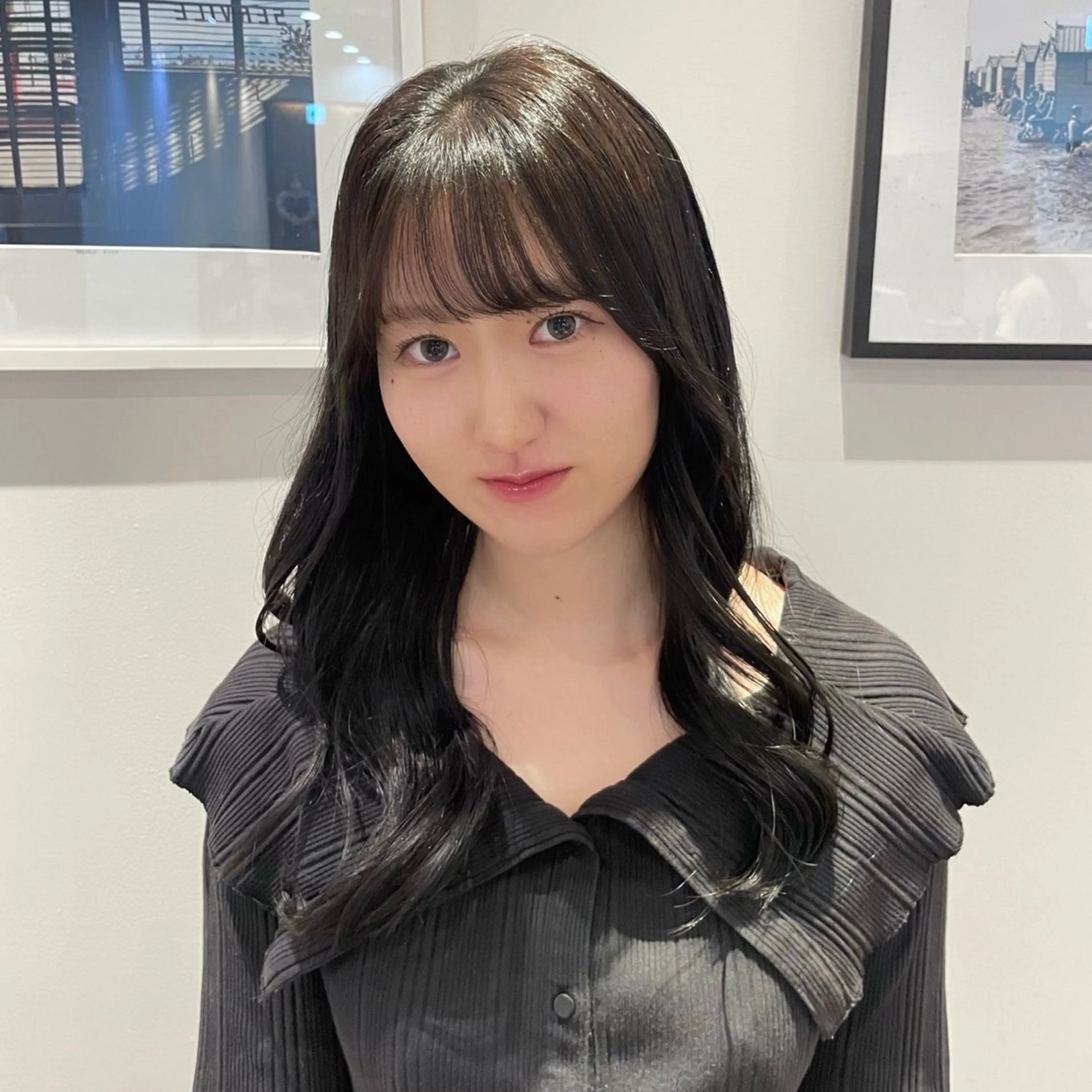 ロング カット ヘアカラー レイヤー/抜け感カラ ーAI🫧🎀のヘアスタイル