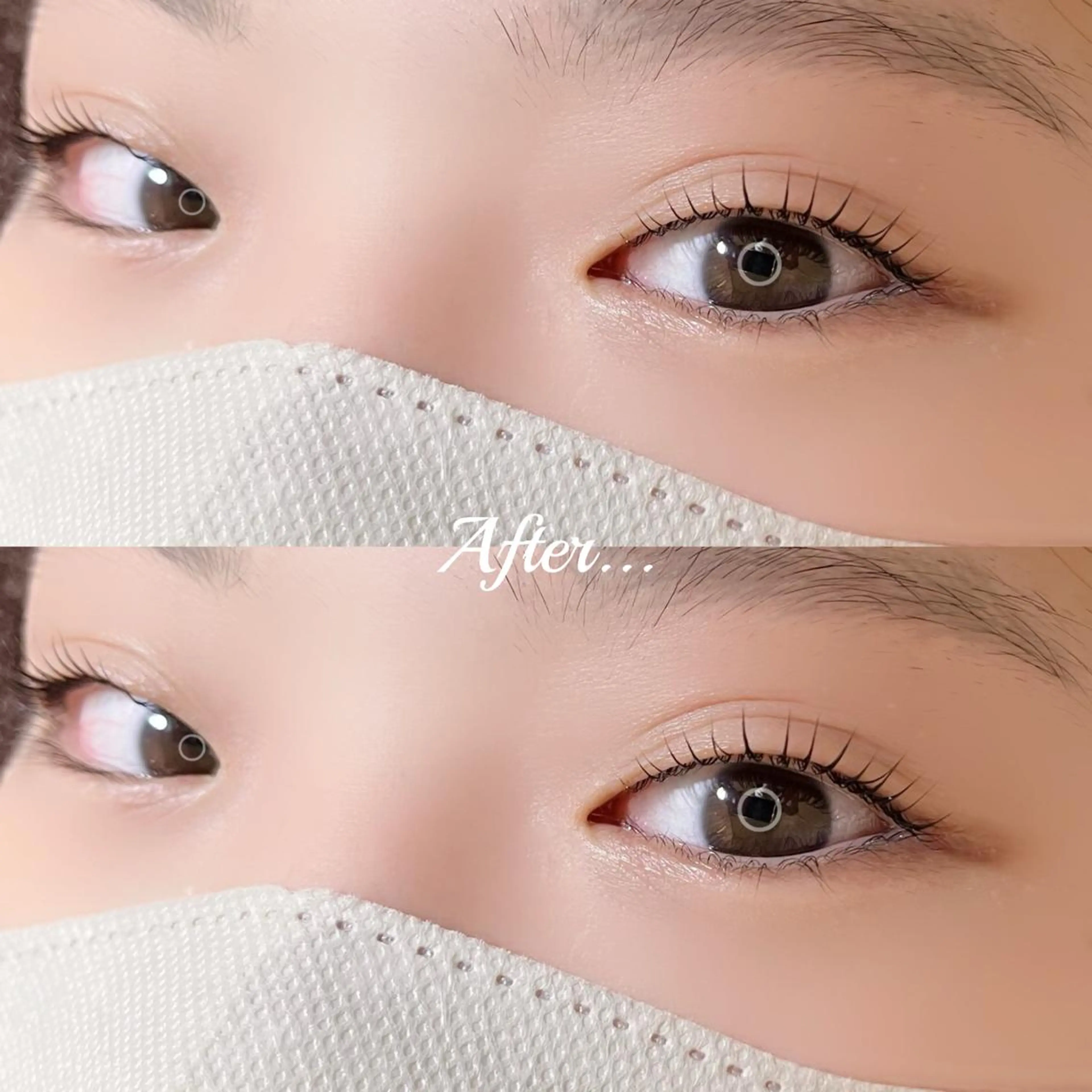 マツエク・マツパ マツナガ☺︎ // Afterのマツエク・マツパデザイン