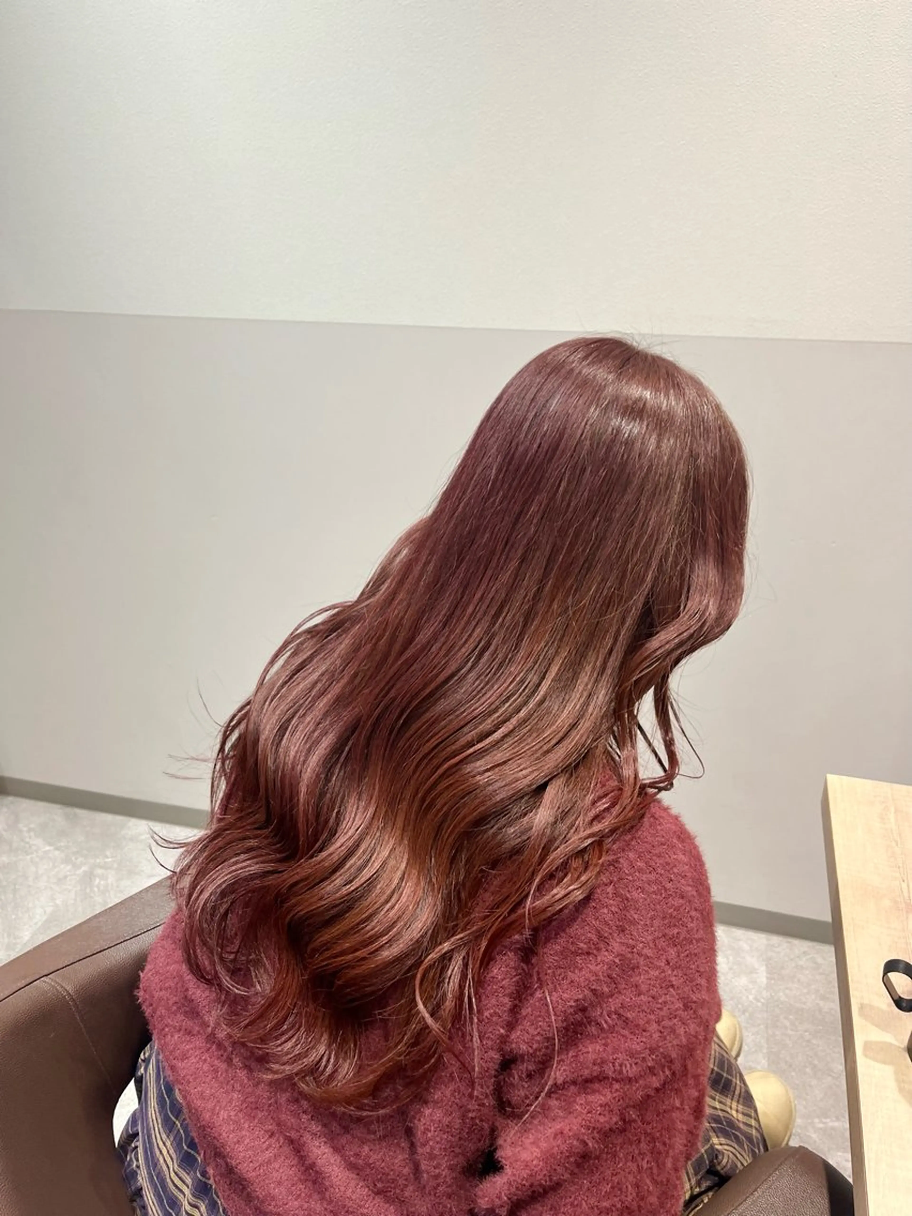 ロング カット ヘアカラー トリートメント 大宮レイヤーカット× 透明感カラー　rioのヘアスタイル