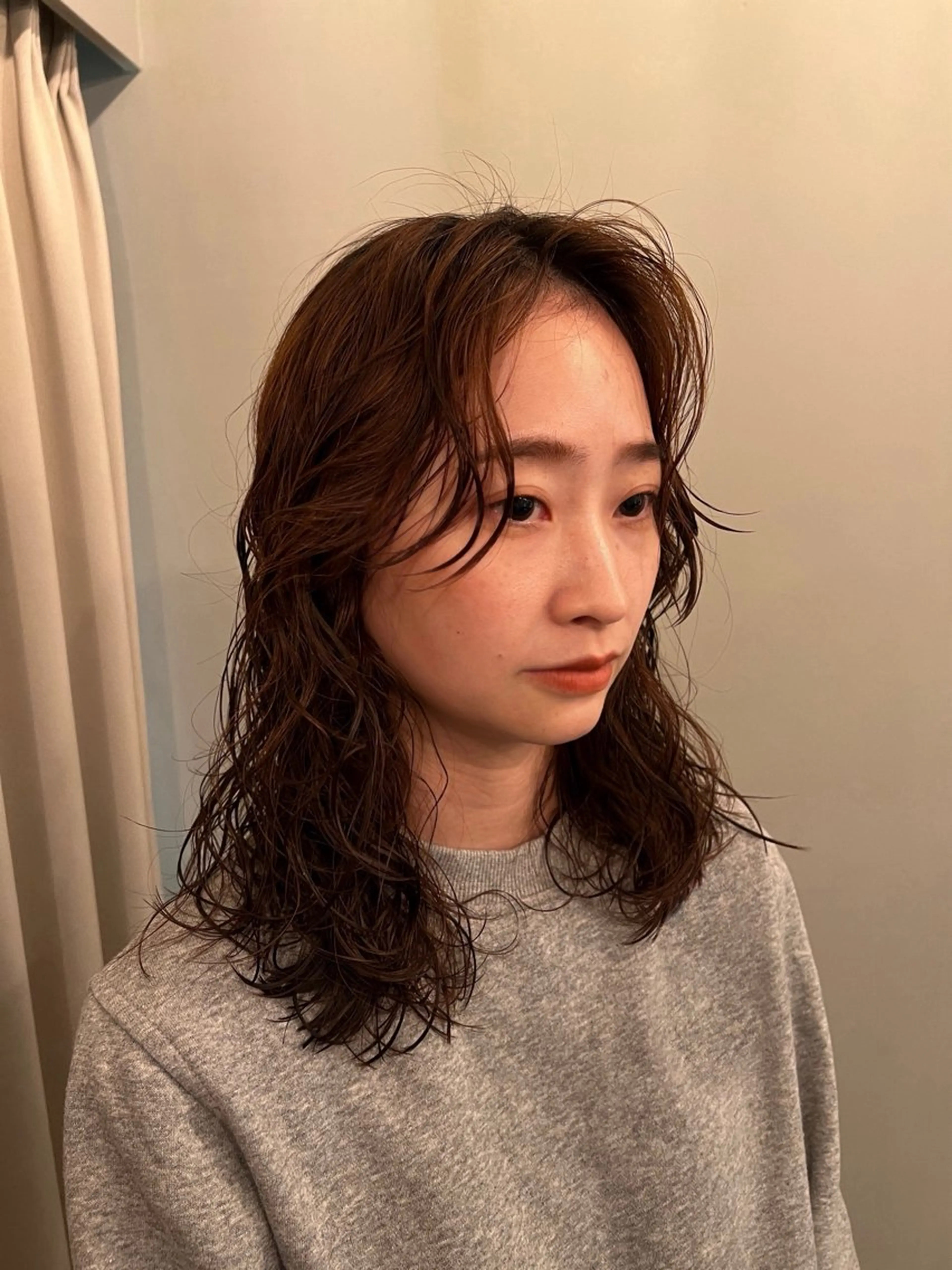 ミディアム 似合わせカット 🌿‬しゃらのヘアスタイル