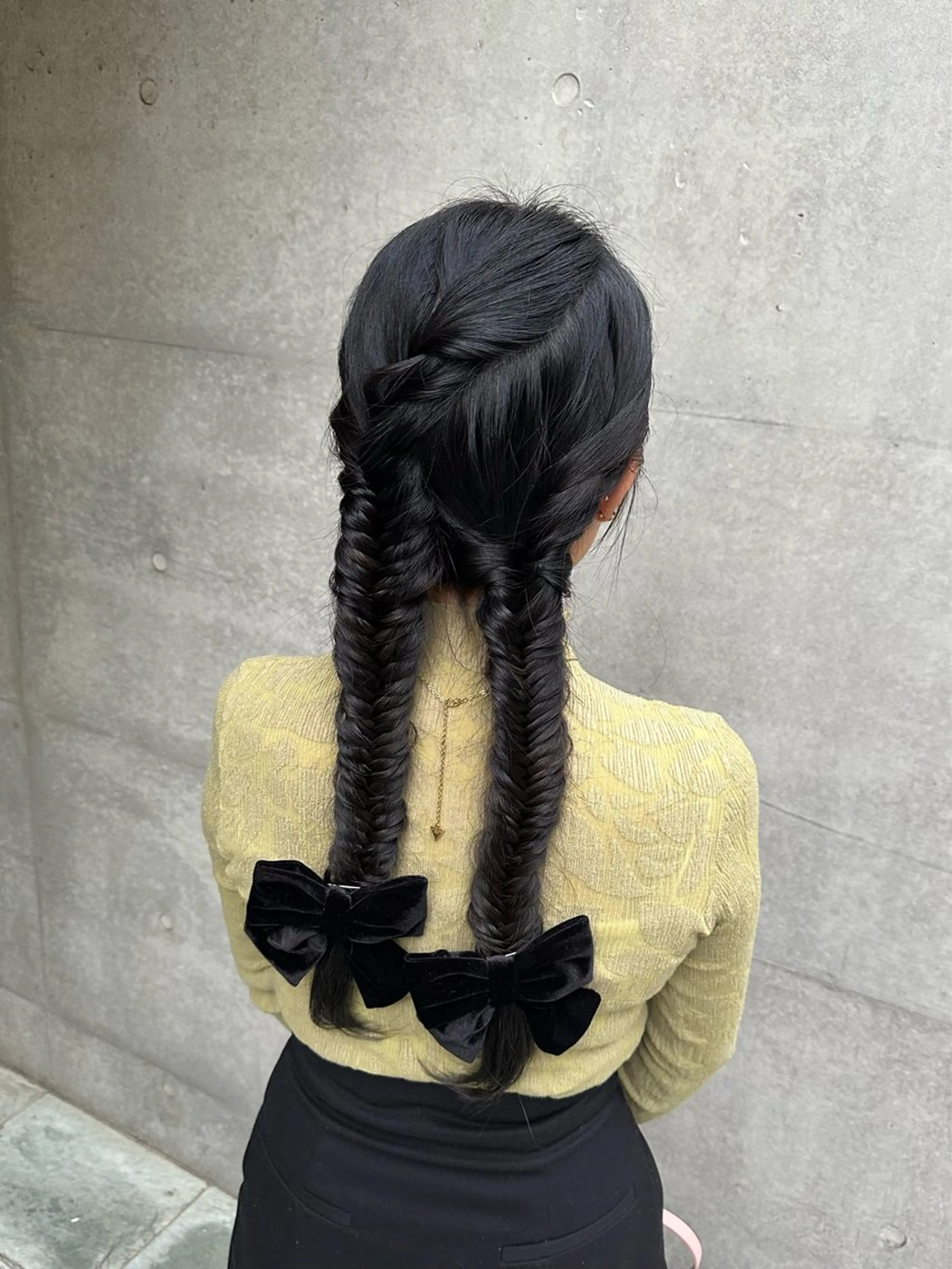 参列・推し活などお出掛けヘアセット✨🤍の写真