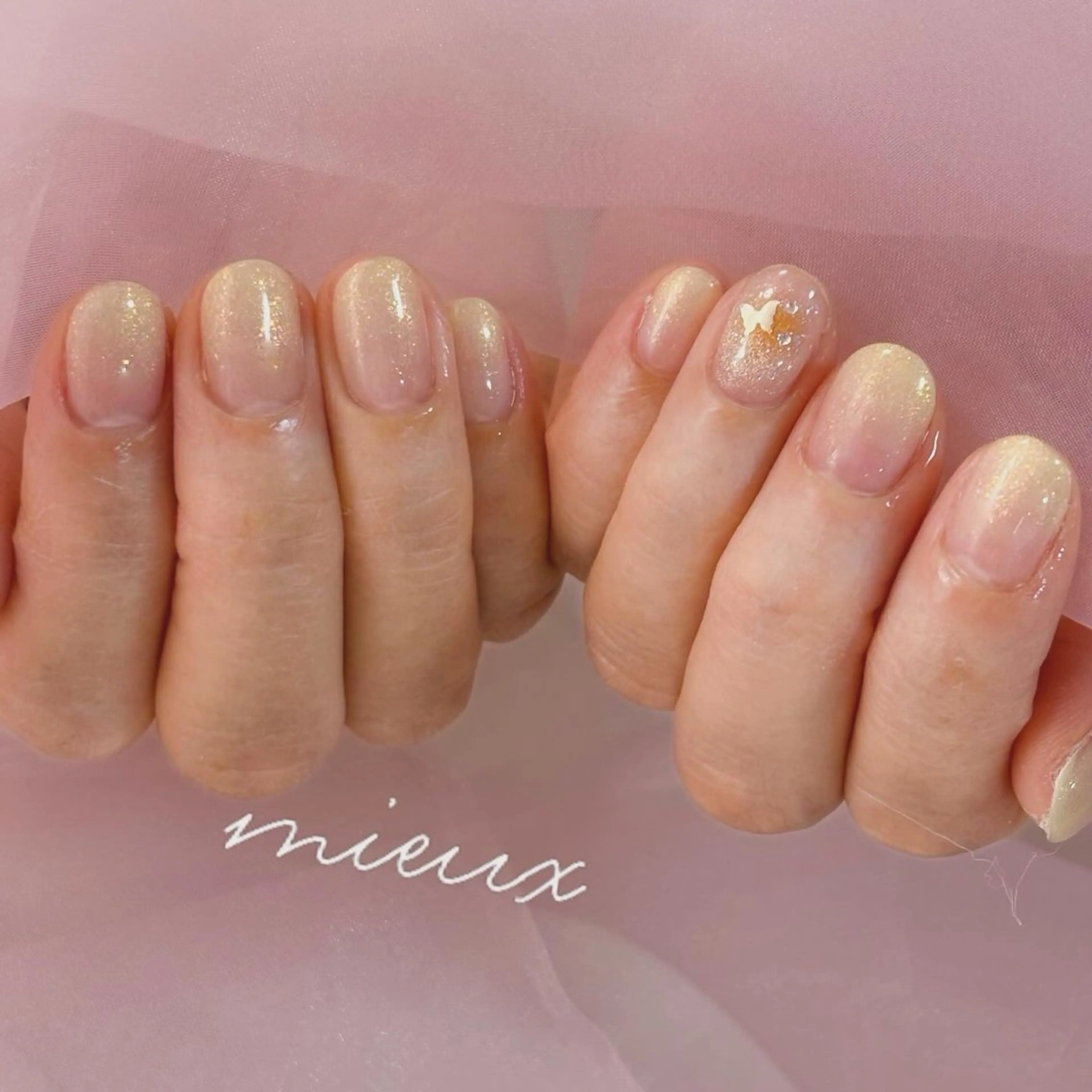 ネイル 春ネイル ハンドネイル nailsalon mieuxのネイルデザイン