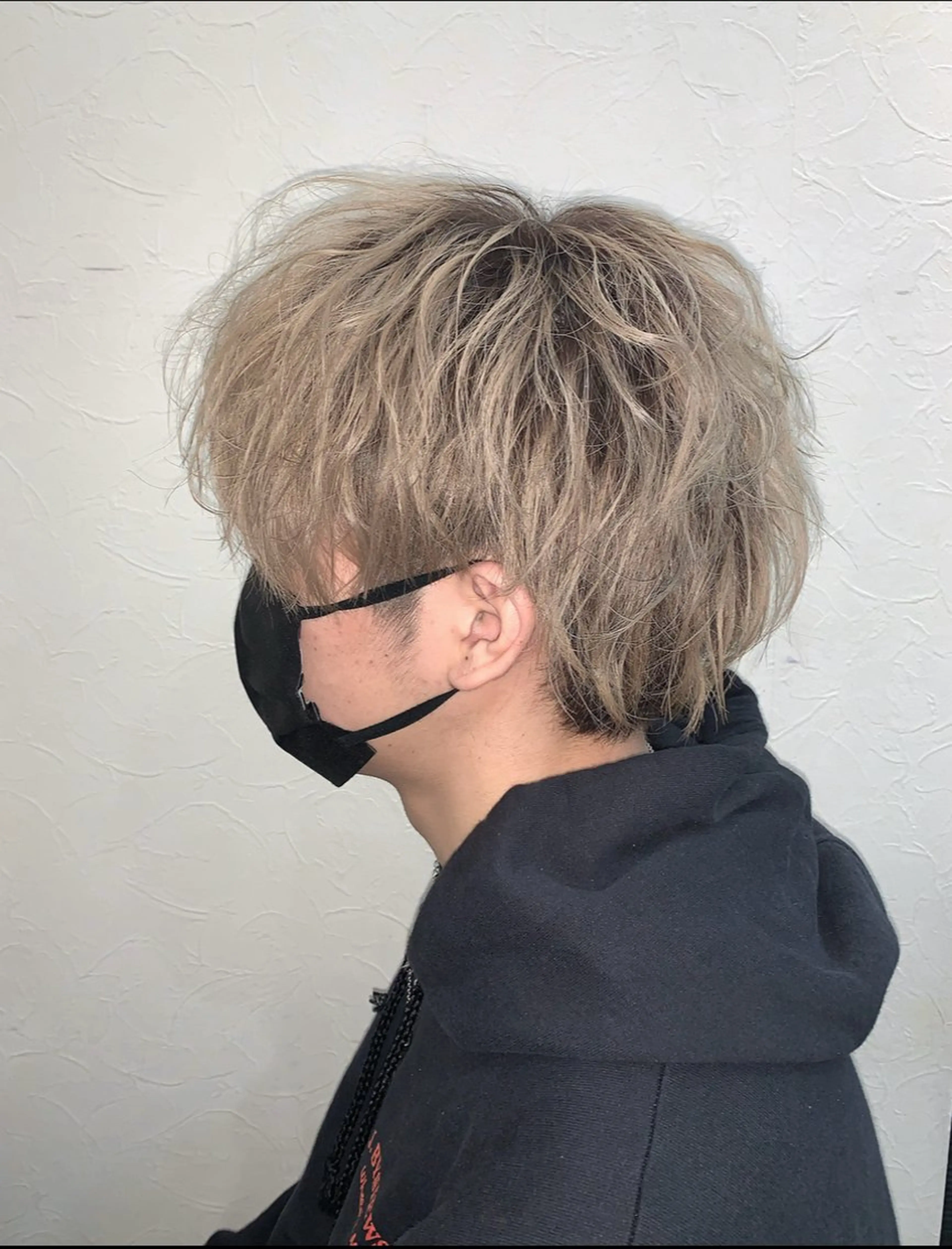 ショート カラー メンズ [渋谷美容師] 玲弥のヘアスタイル