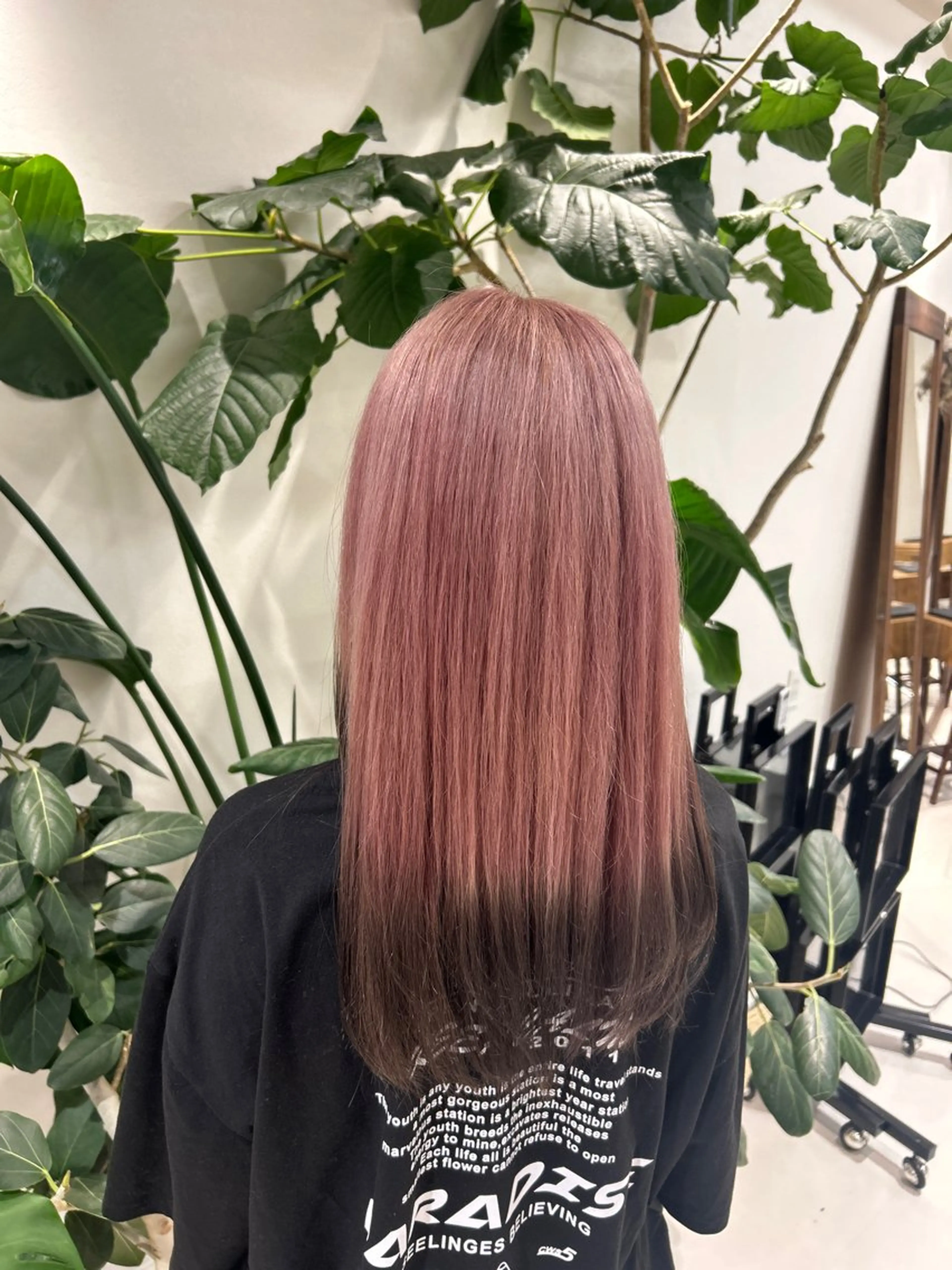 ロング カラー カット ヘアカラー トリートメント ハイトーン/エクステ /🎀YUINA🎀のヘアスタイル