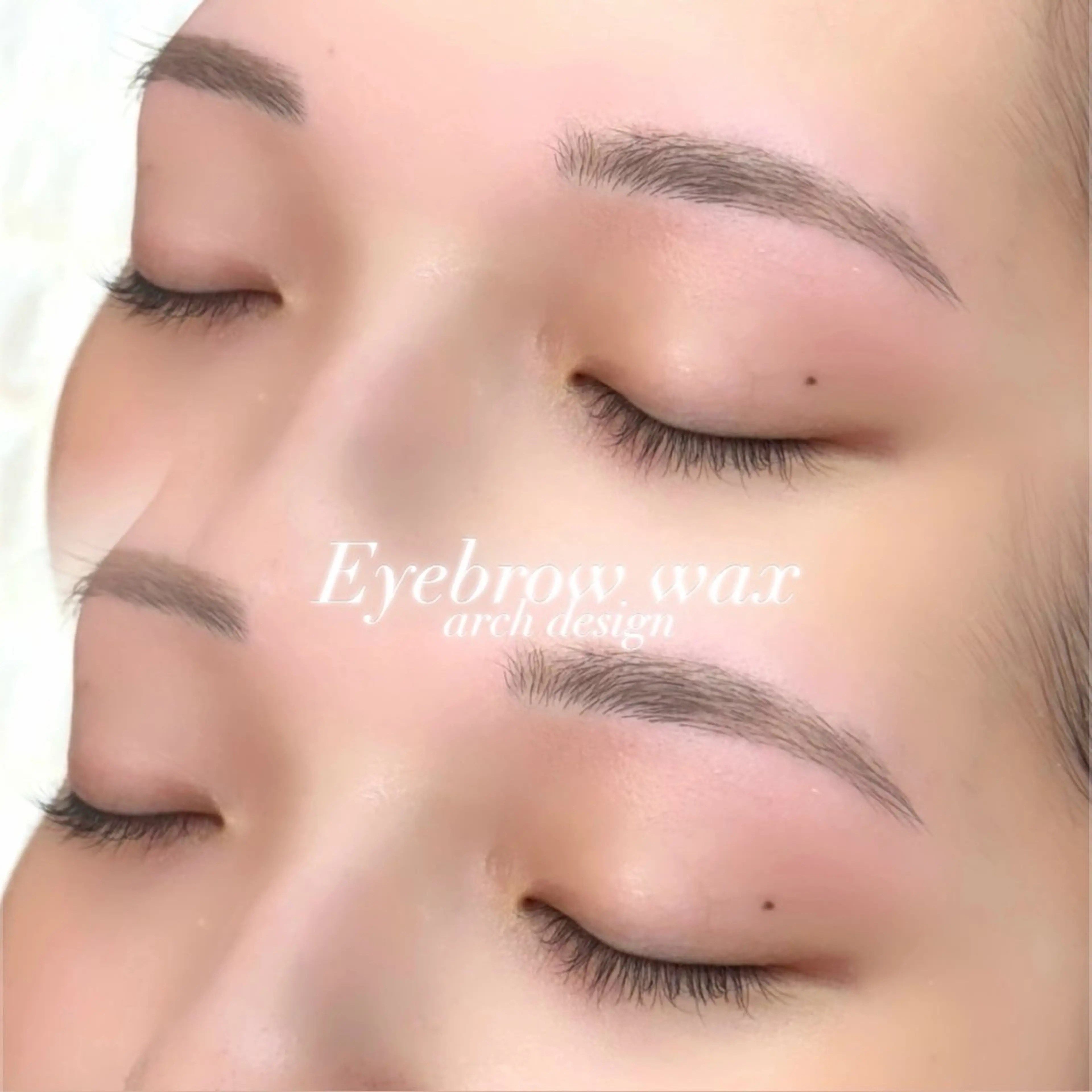 アイブロウ ワックス脱毛 眉カット meg .のマツエク・マツパデザイン