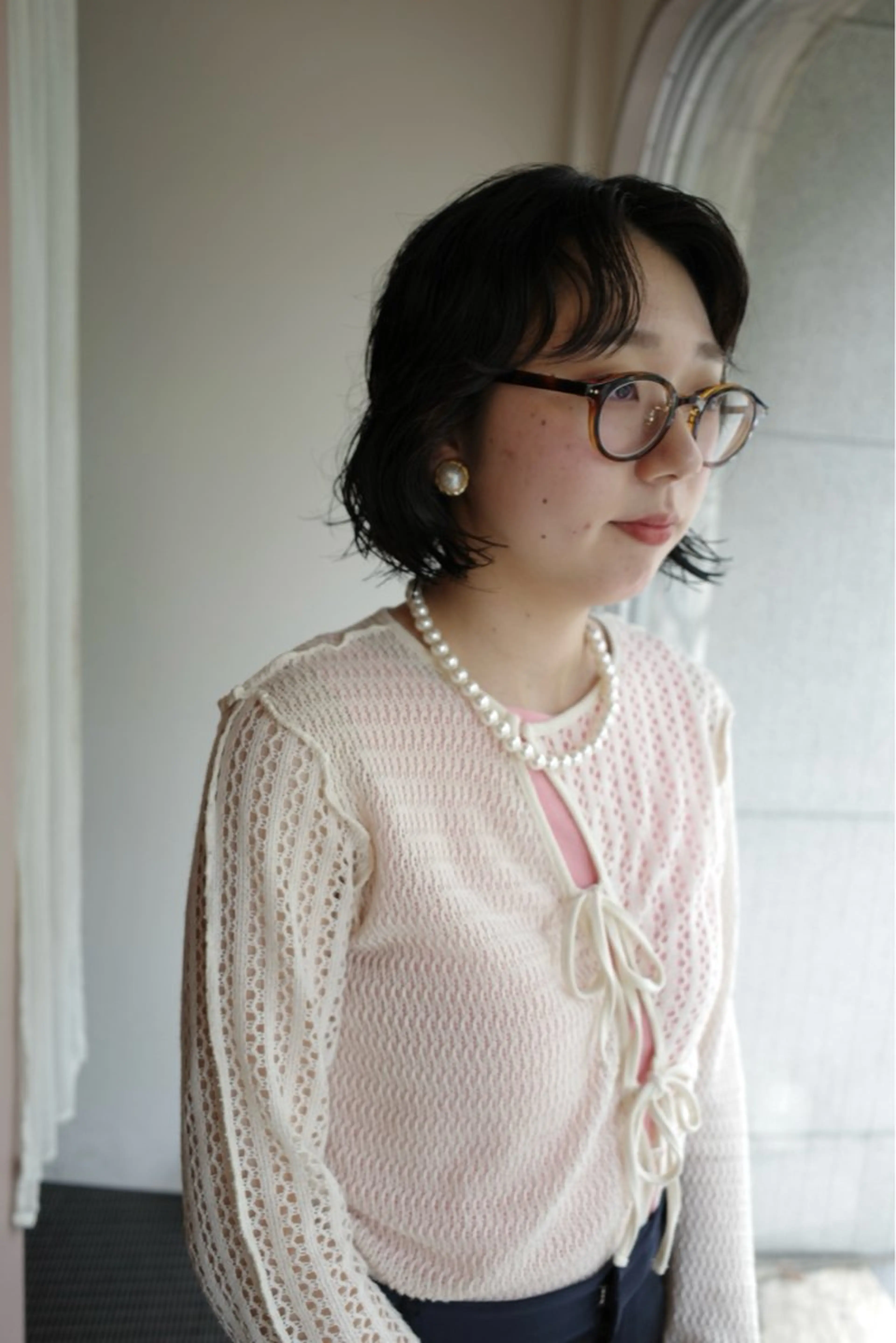 ショート パーマ ボブ ニュアンスパーマ カット パーマ yupi🐈‍⬛ レイヤー/パーマのヘアスタイル