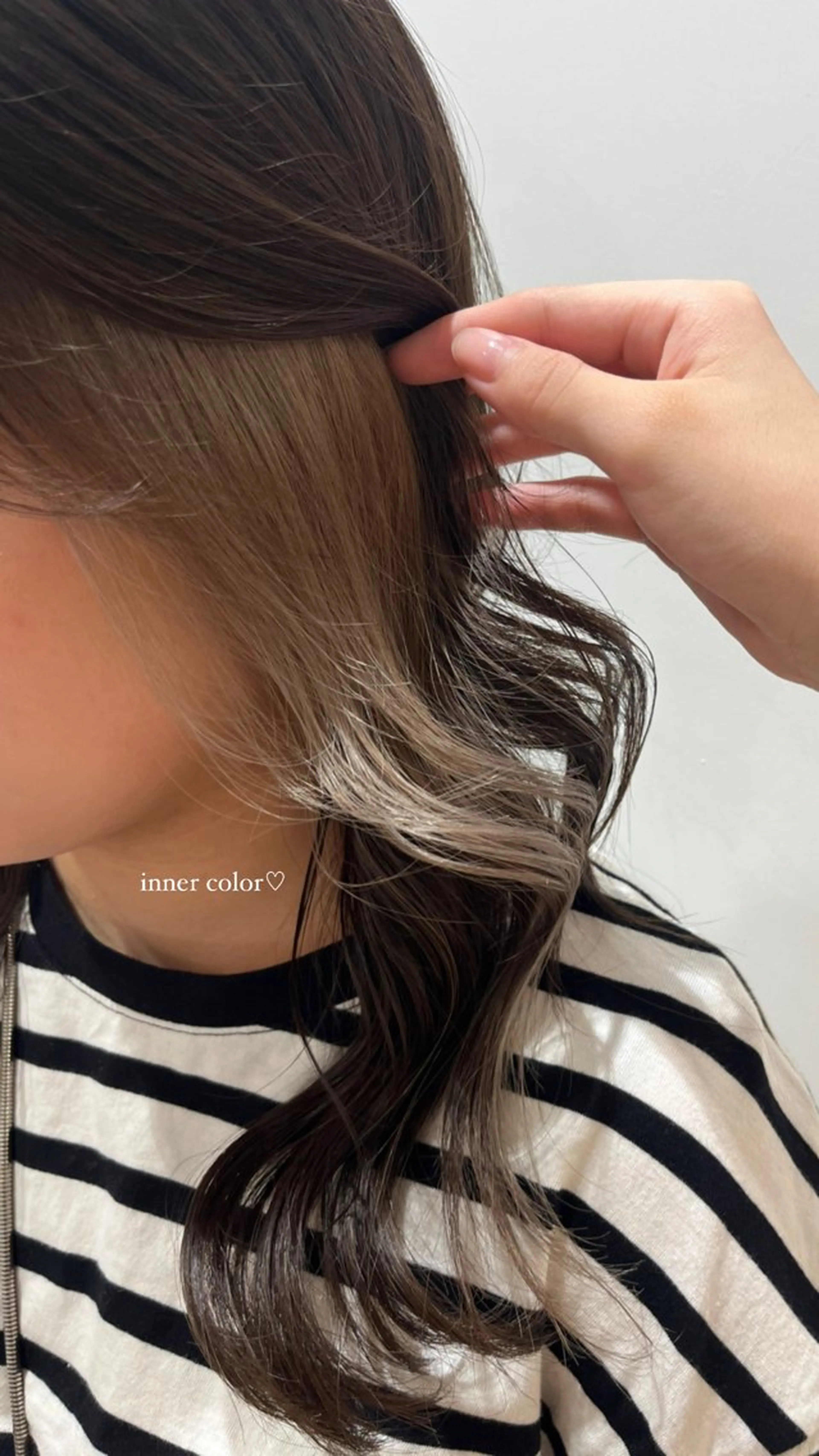 ミディアム ヘアカラー トリートメント 光本 杏のヘアスタイル