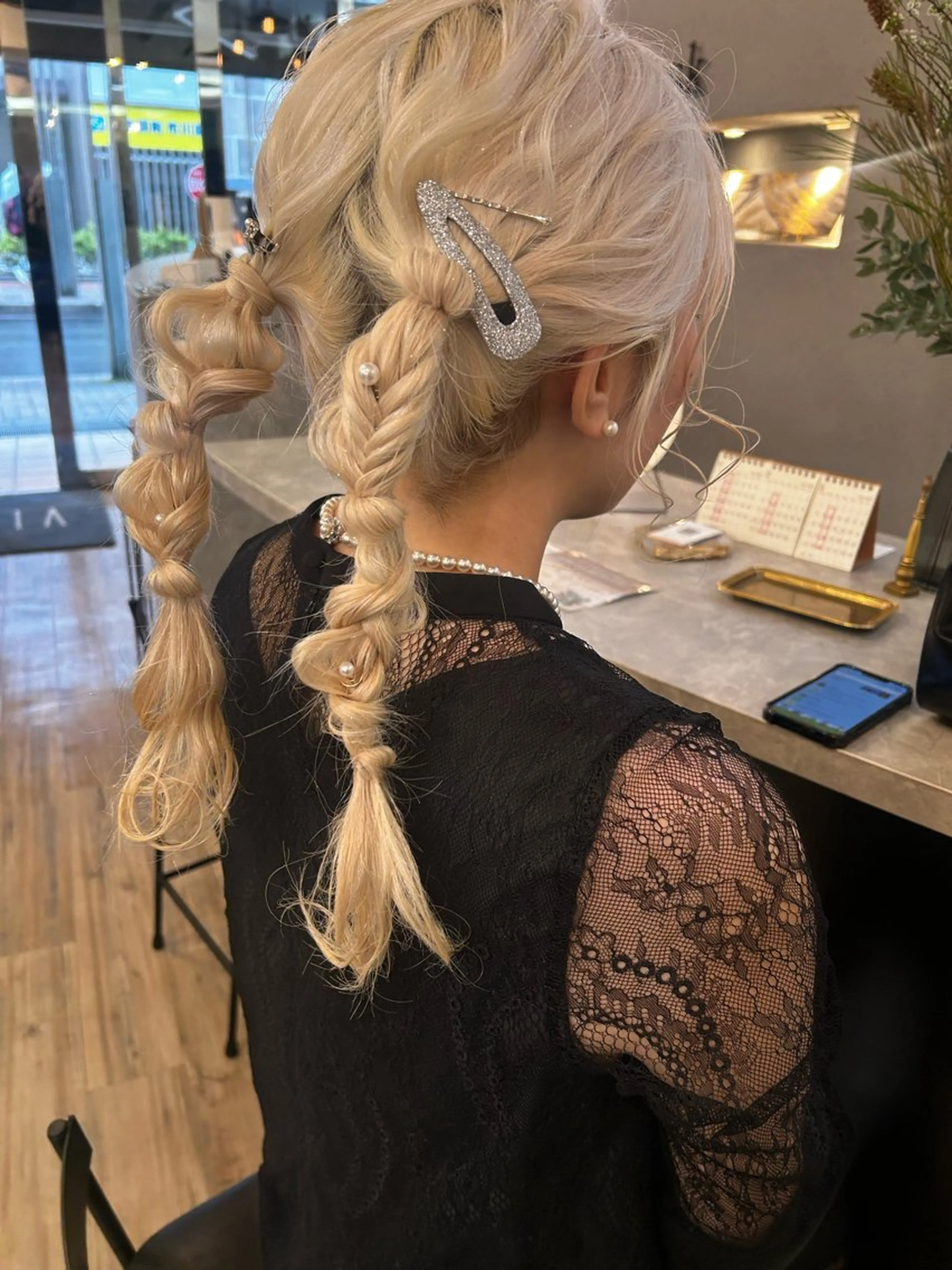 🦋ヘアセット🦋✨の写真