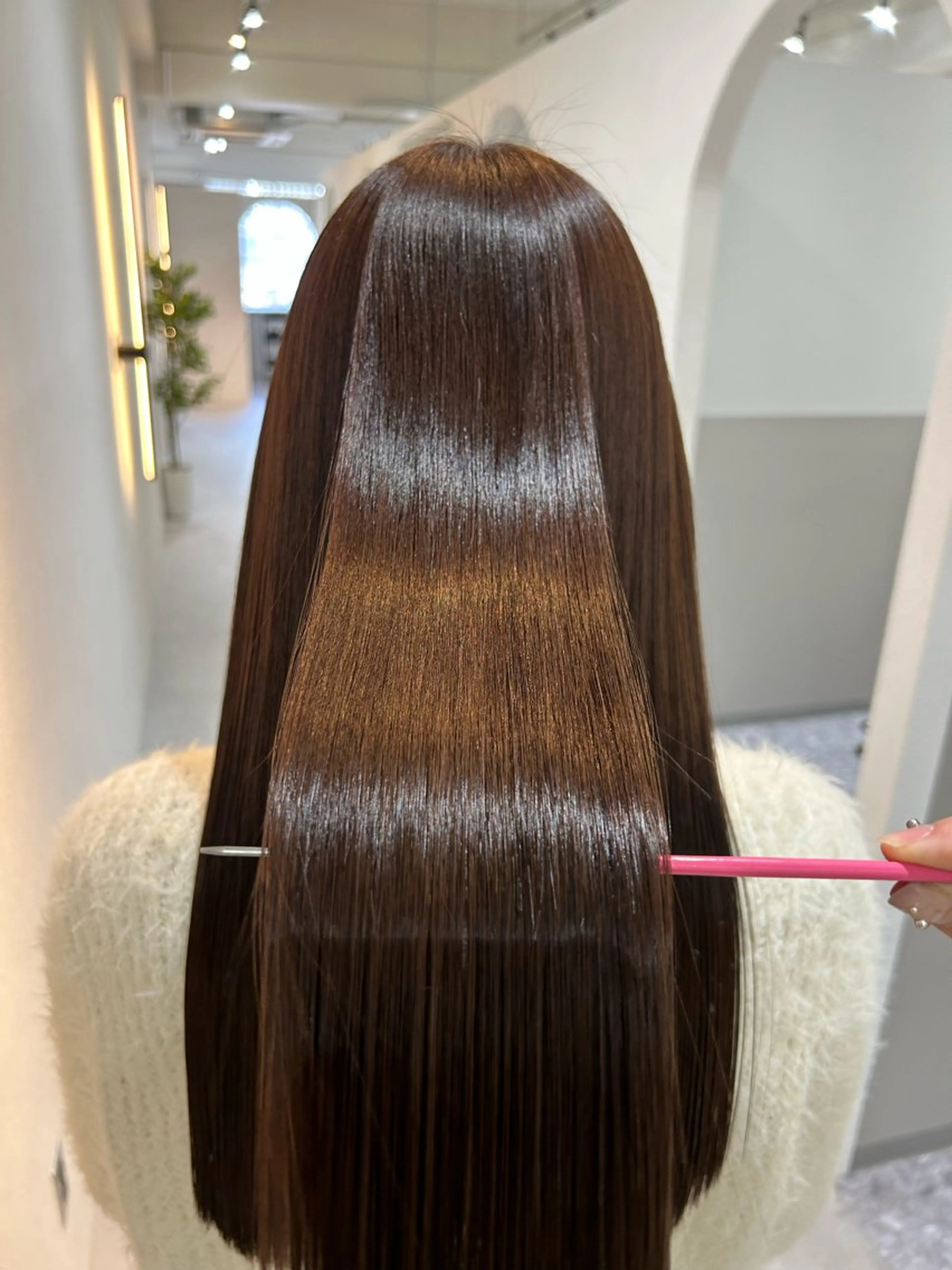 ロング カット トリートメント ふわっとレイヤー‪☆ 菅原 千鶴のヘアスタイル
