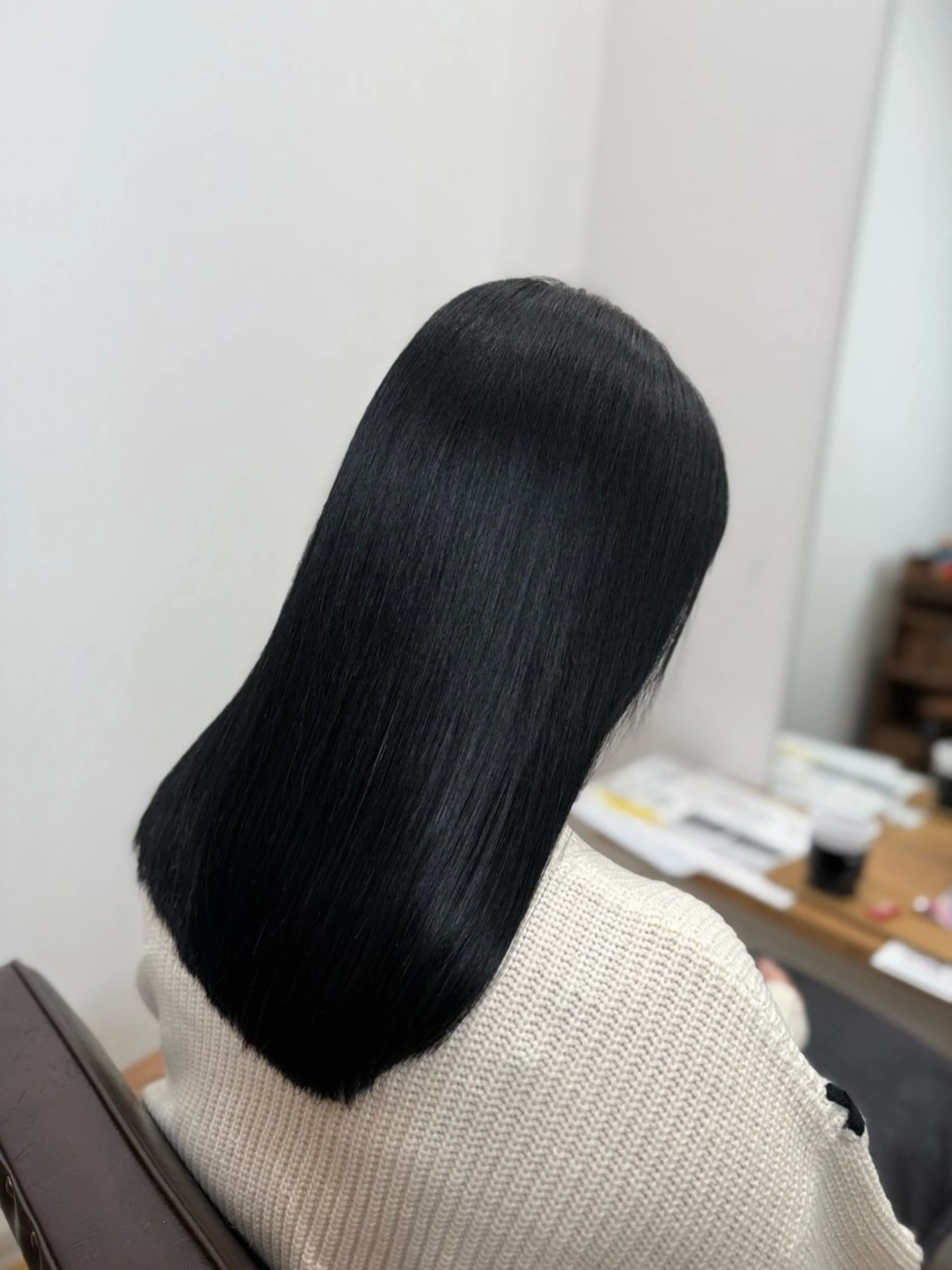 セミロング 髪質改善・縮毛矯正 💎ASUKAのヘアスタイル