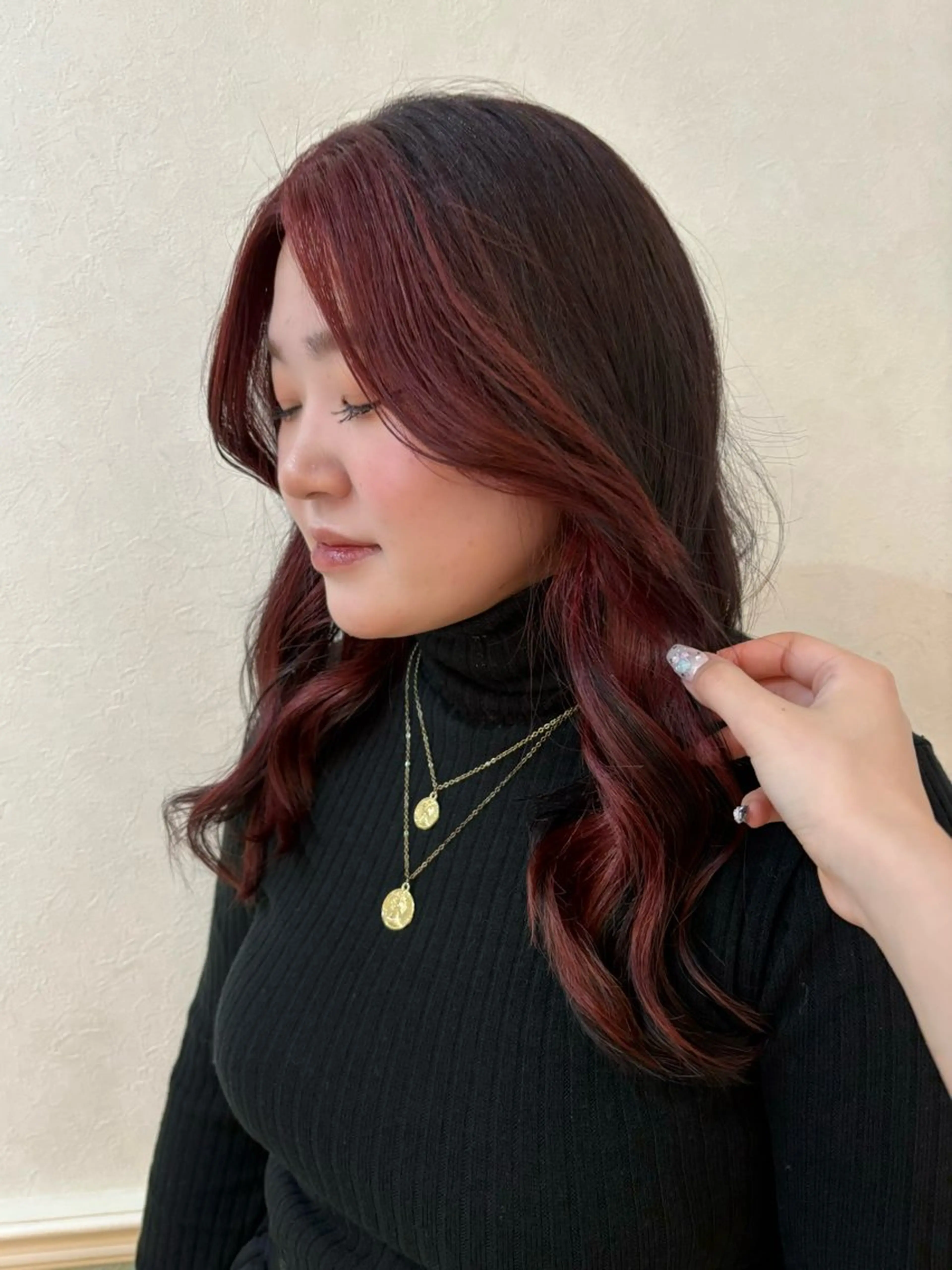 ロング 艶感暖色カラー🥀/ レイヤー / れいかのヘアスタイル