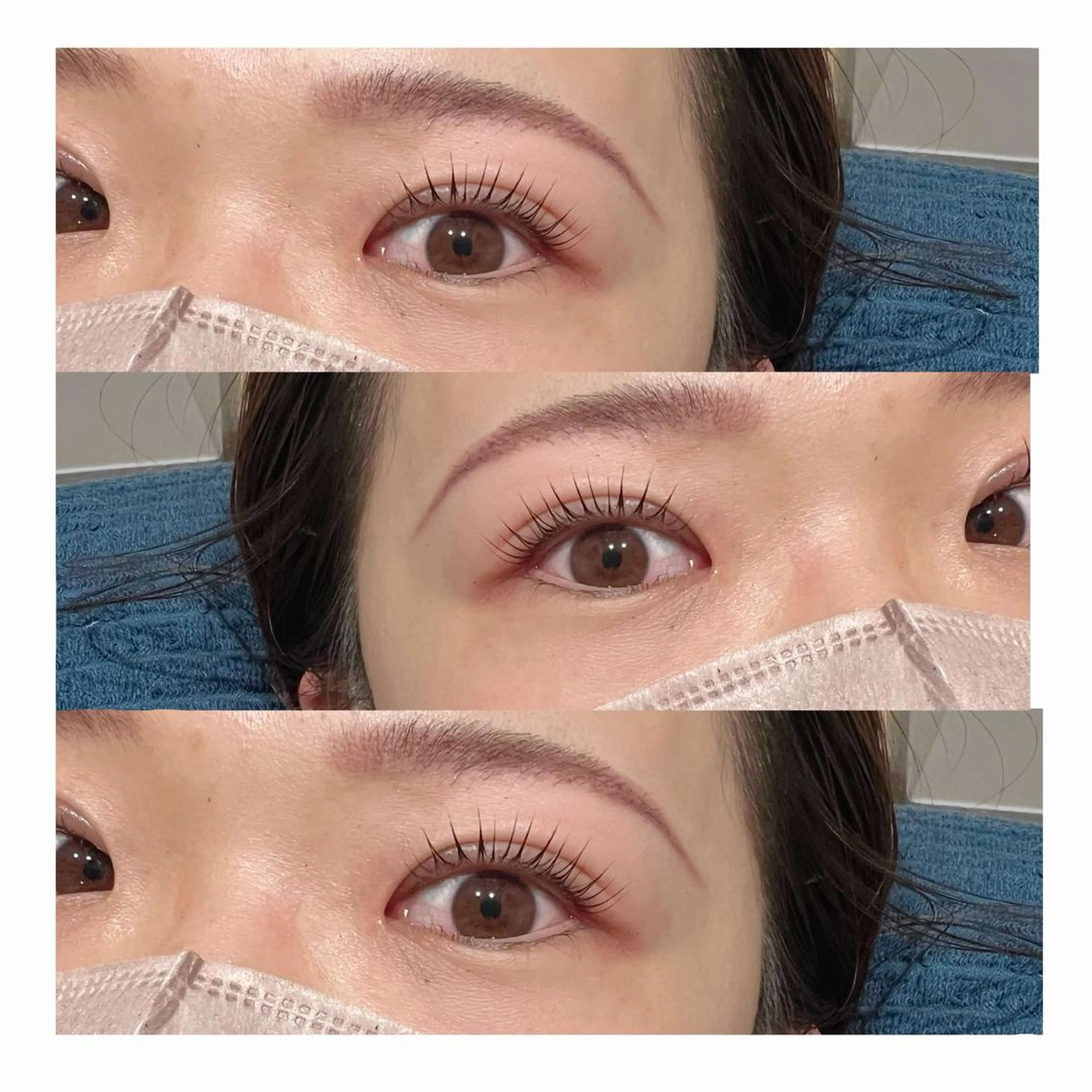 パーマ マツエク・マツパ 一重×まつ毛パーマ ストレートパーマ yuika 🌞のマツエク・マツパデザイン