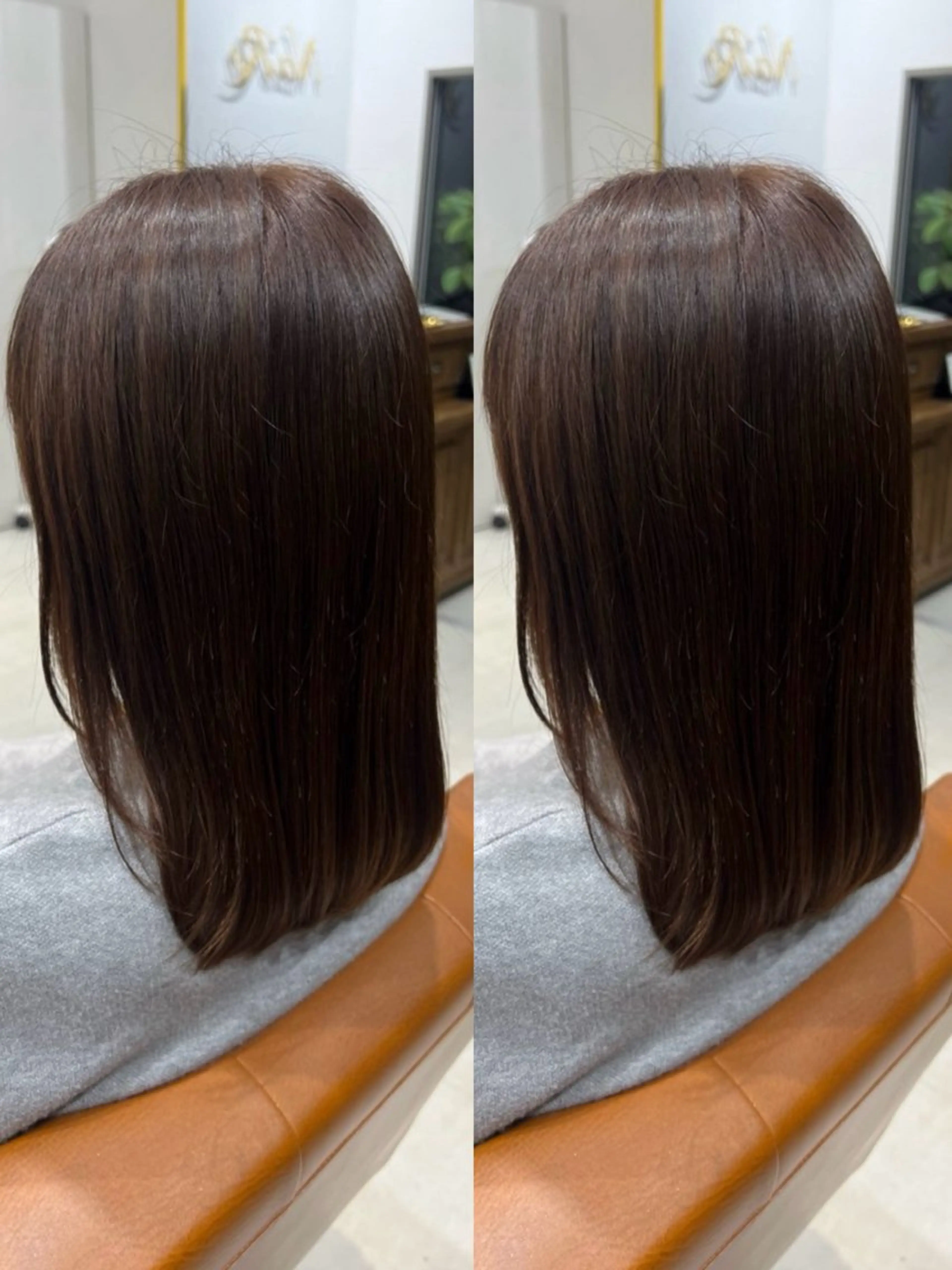 カラー ヘアカラー 似合わせ艶カラー /かなとのヘアスタイル
