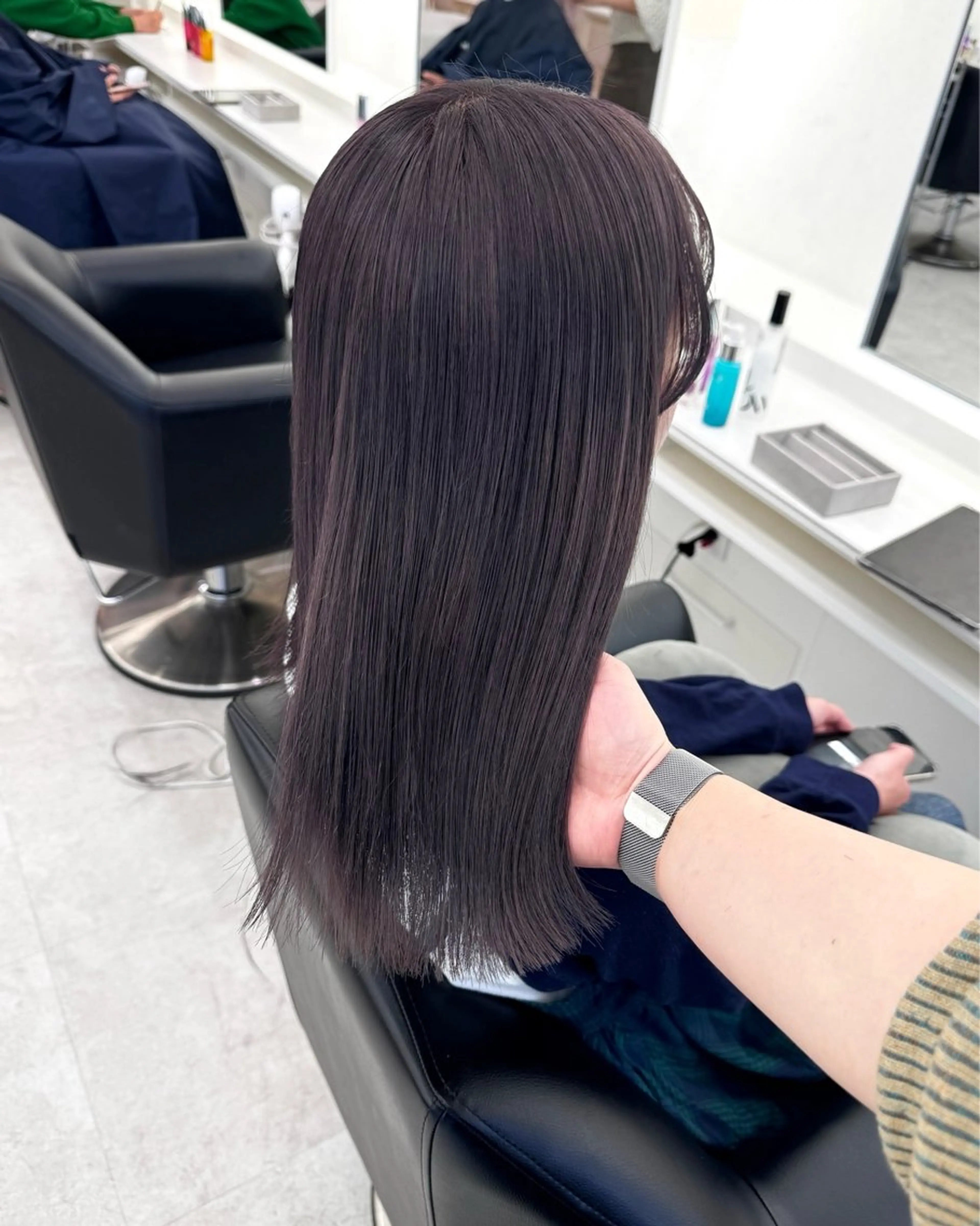 ミディアム カラー Parve Mix / 根本 梨湖🫧のヘアスタイル