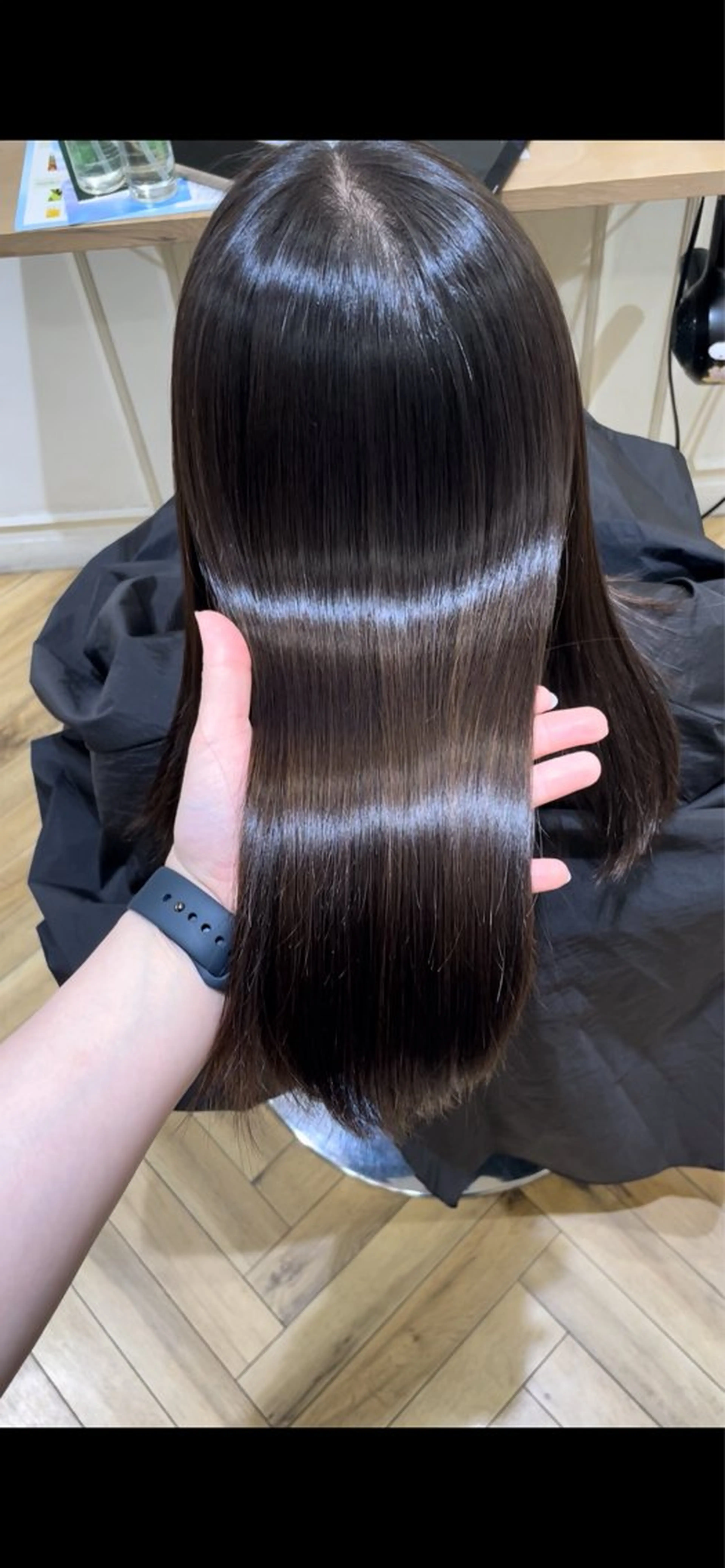 【プレミアム美艶髪🕊️🪽✨】カット➕クオライン縮毛矯正➕髪質改善トリートメント🛁の写真