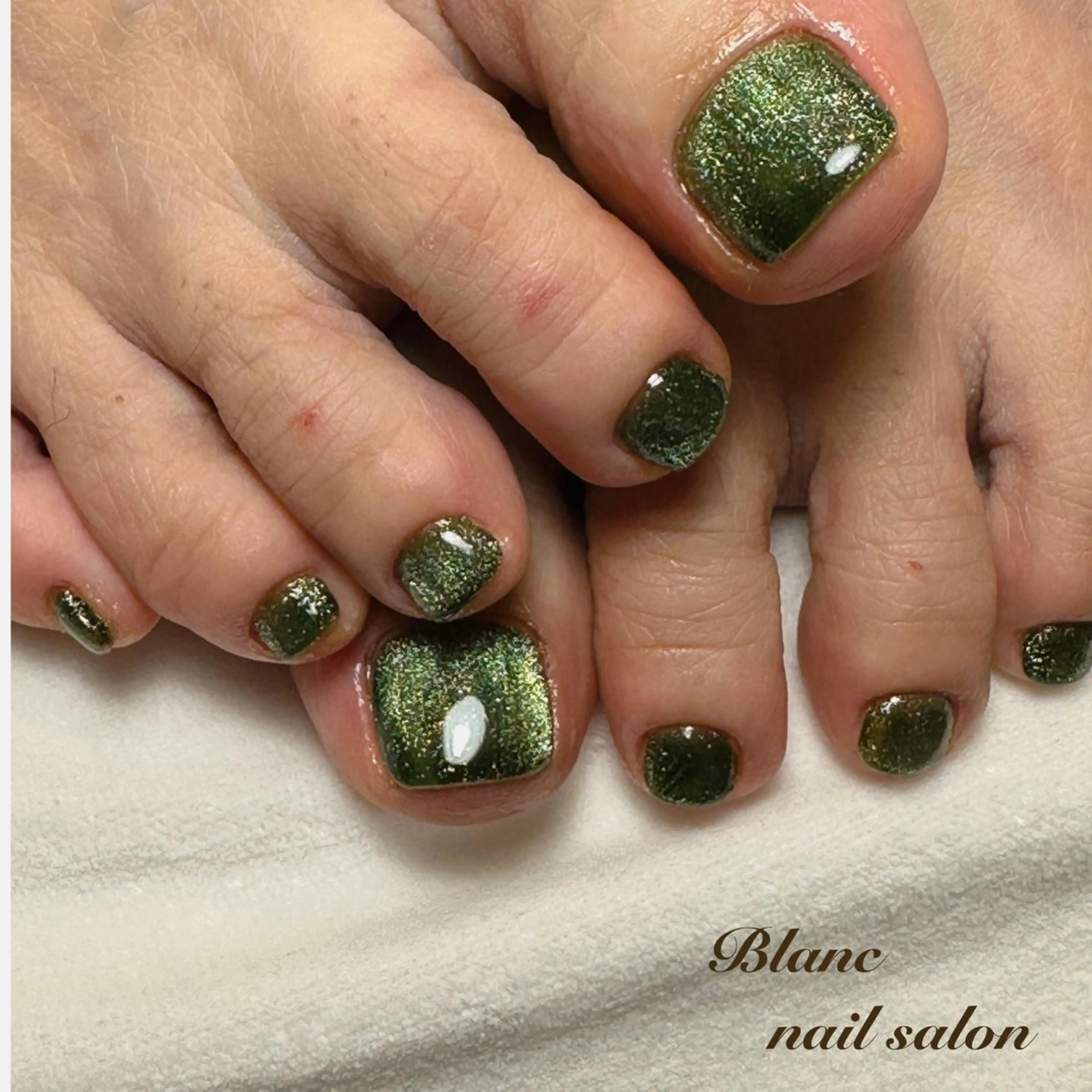 ショート Blanc ブランのネイルデザイン