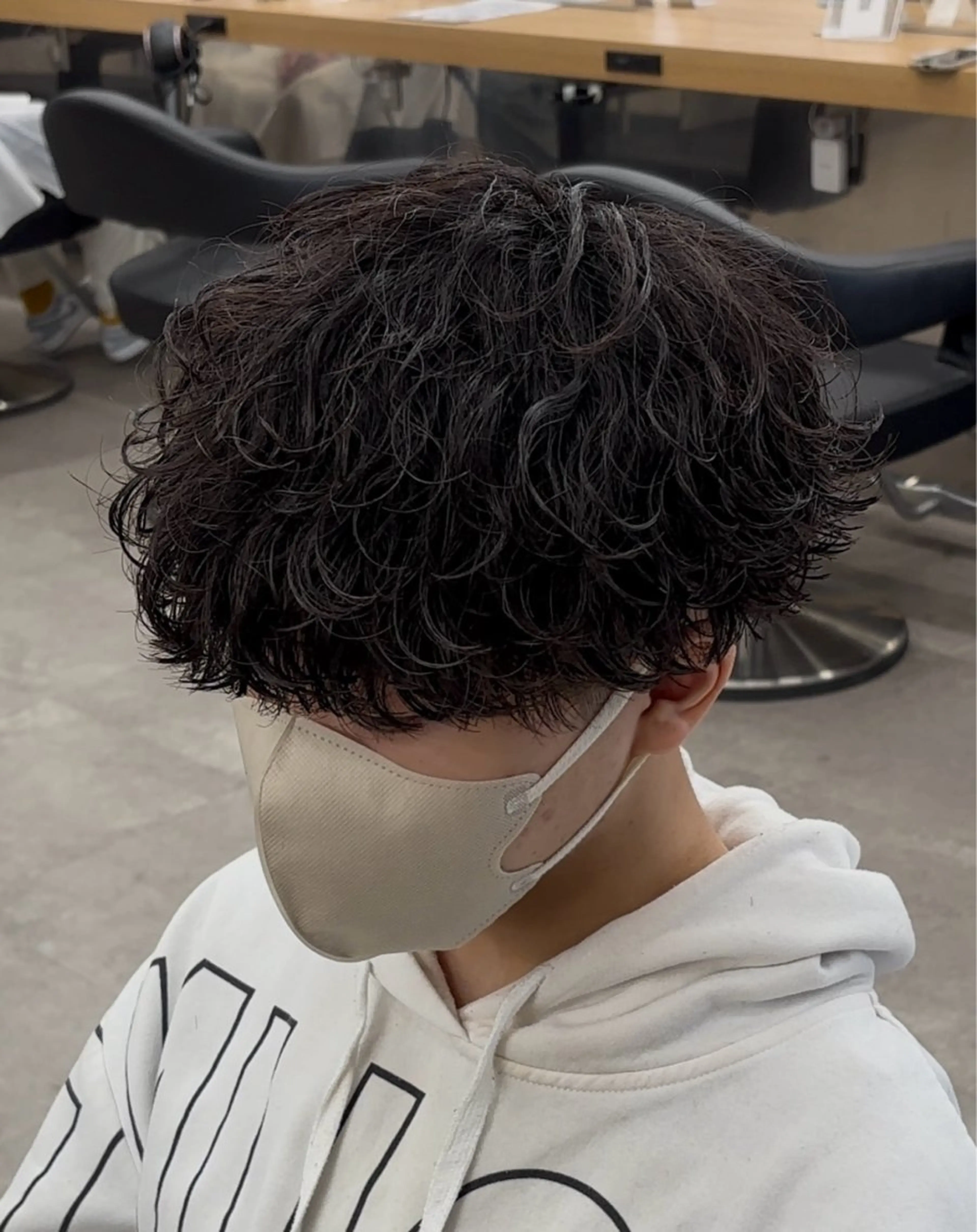 パーマ メンズ メンズパーマ カット パーマ トリートメント ヘッドスパ ヘアセット 🔥メンズカット＋ パーマの達人🔥のヘアスタイル