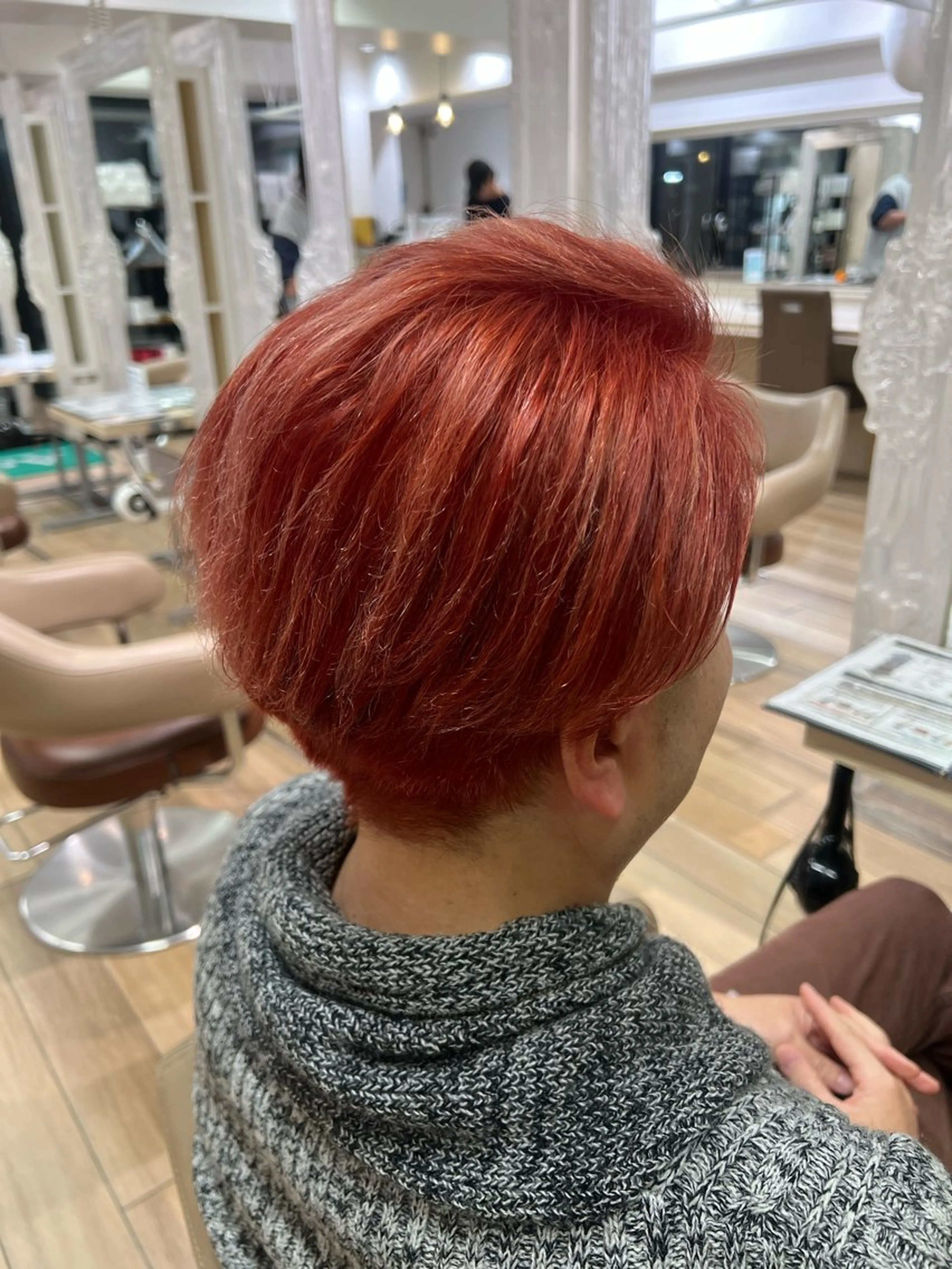 🌟メンズ限定🌟 カット➕ブリーチ➕カラーの写真