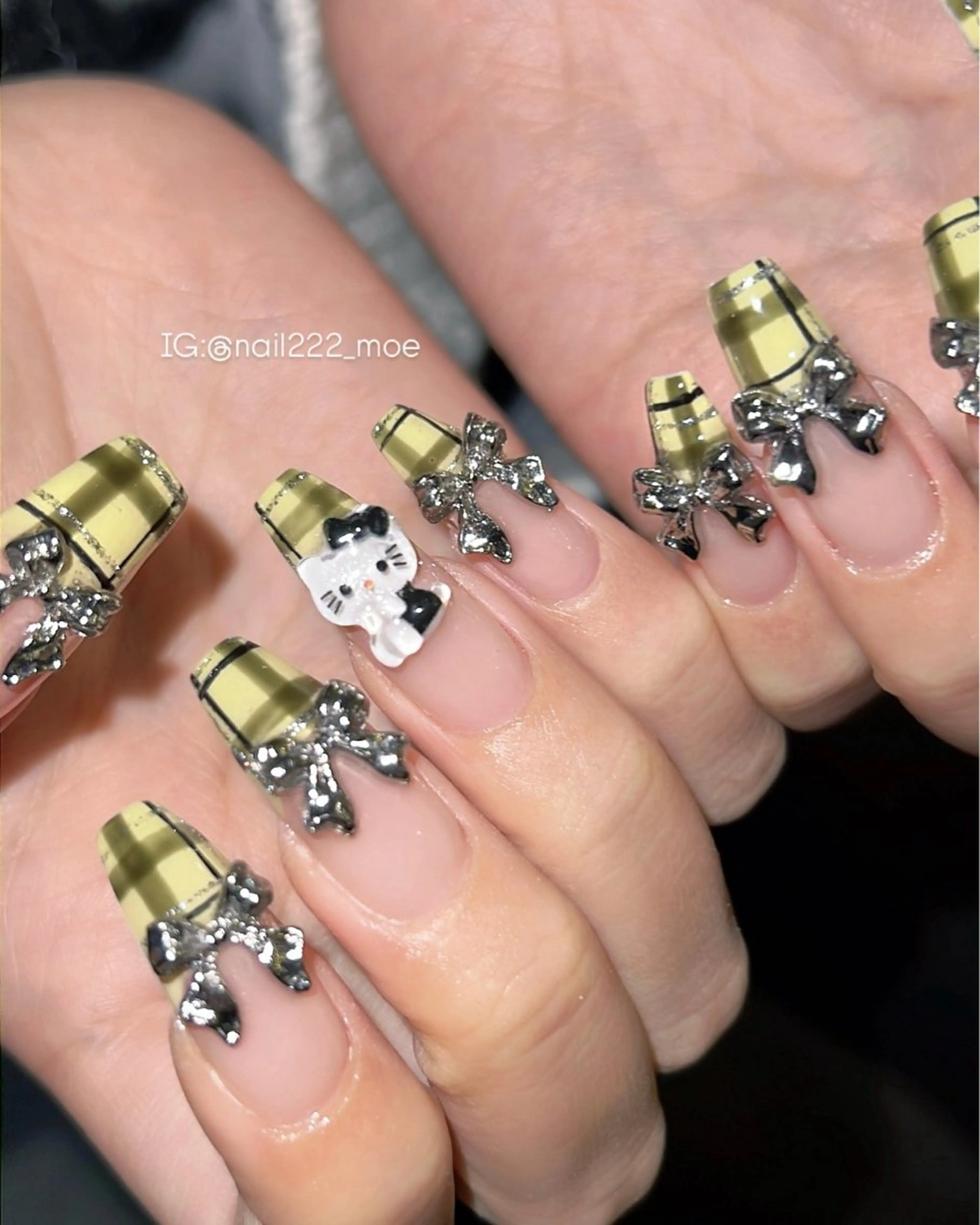 ネイル ハンドネイル ⟡.*222⋰˚☆ MöEのネイルデザイン