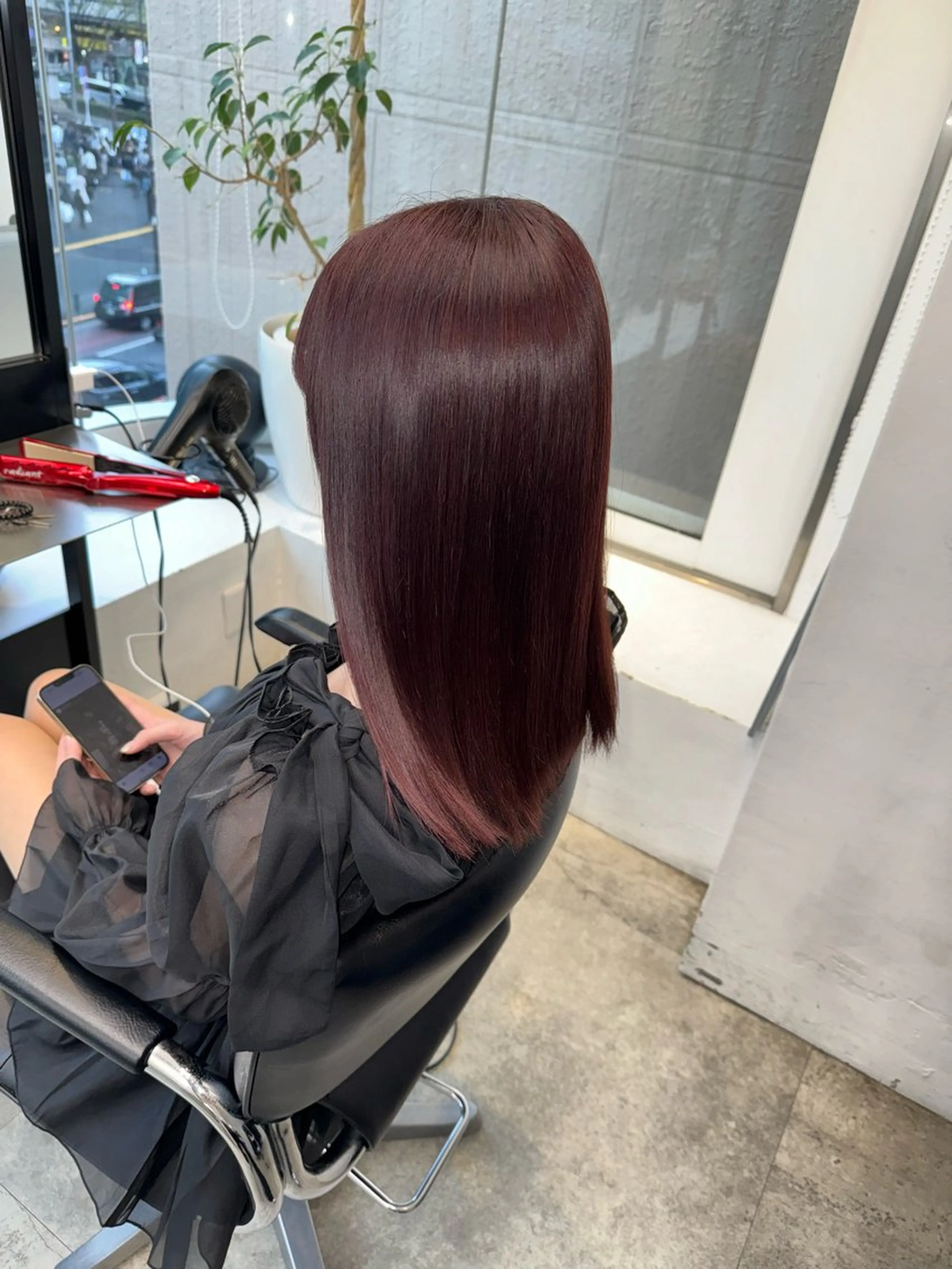 ロング ヘアカラー トリートメント ヘアセット 佐藤景流/髪質改善/ 艶髪/メンズのヘアスタイル