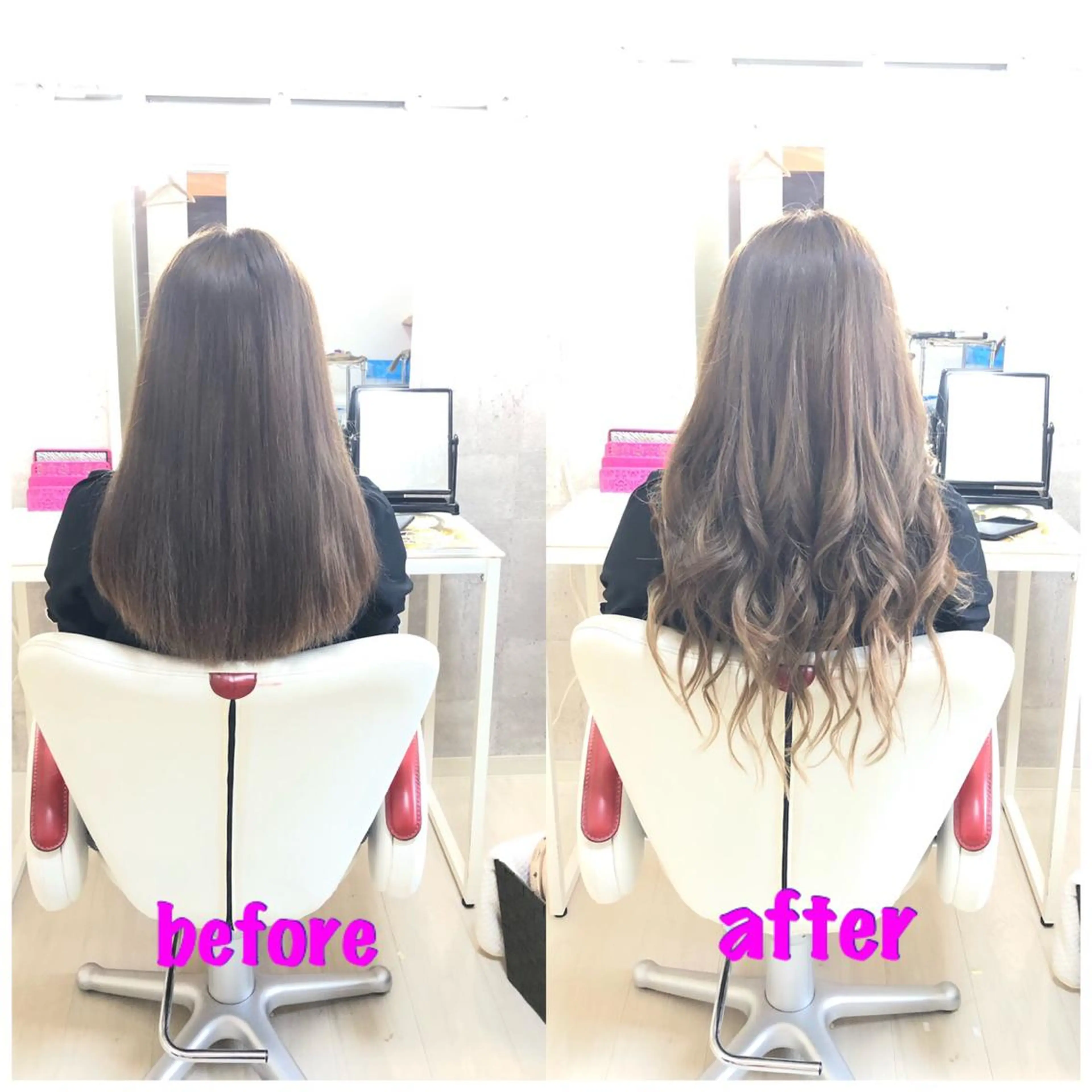 ロング エクステ 🌸ドレスアップ 心斎橋店🌸のヘアスタイル