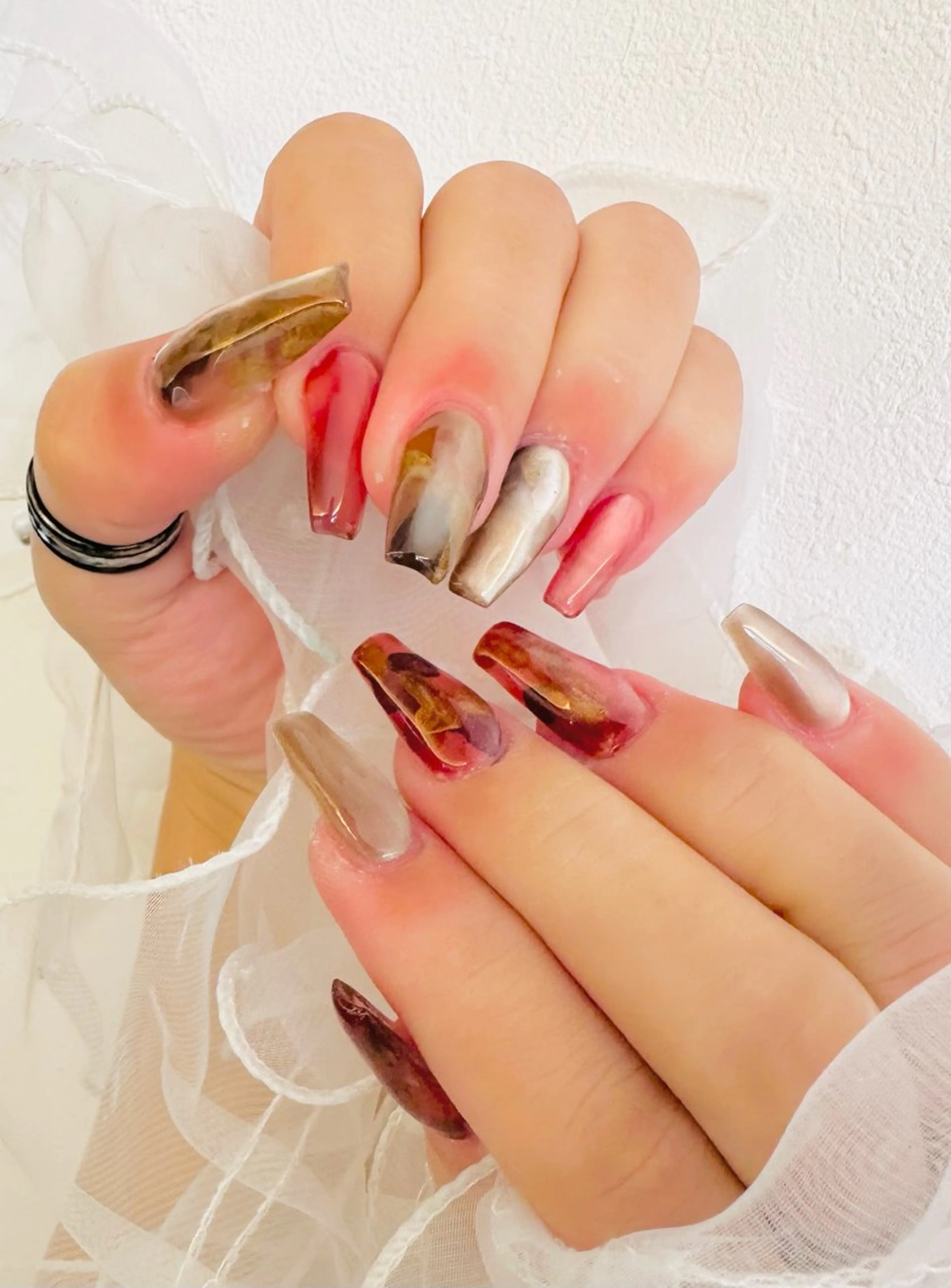 ネイル ハンドネイル 田端 笑理菜のネイルデザイン