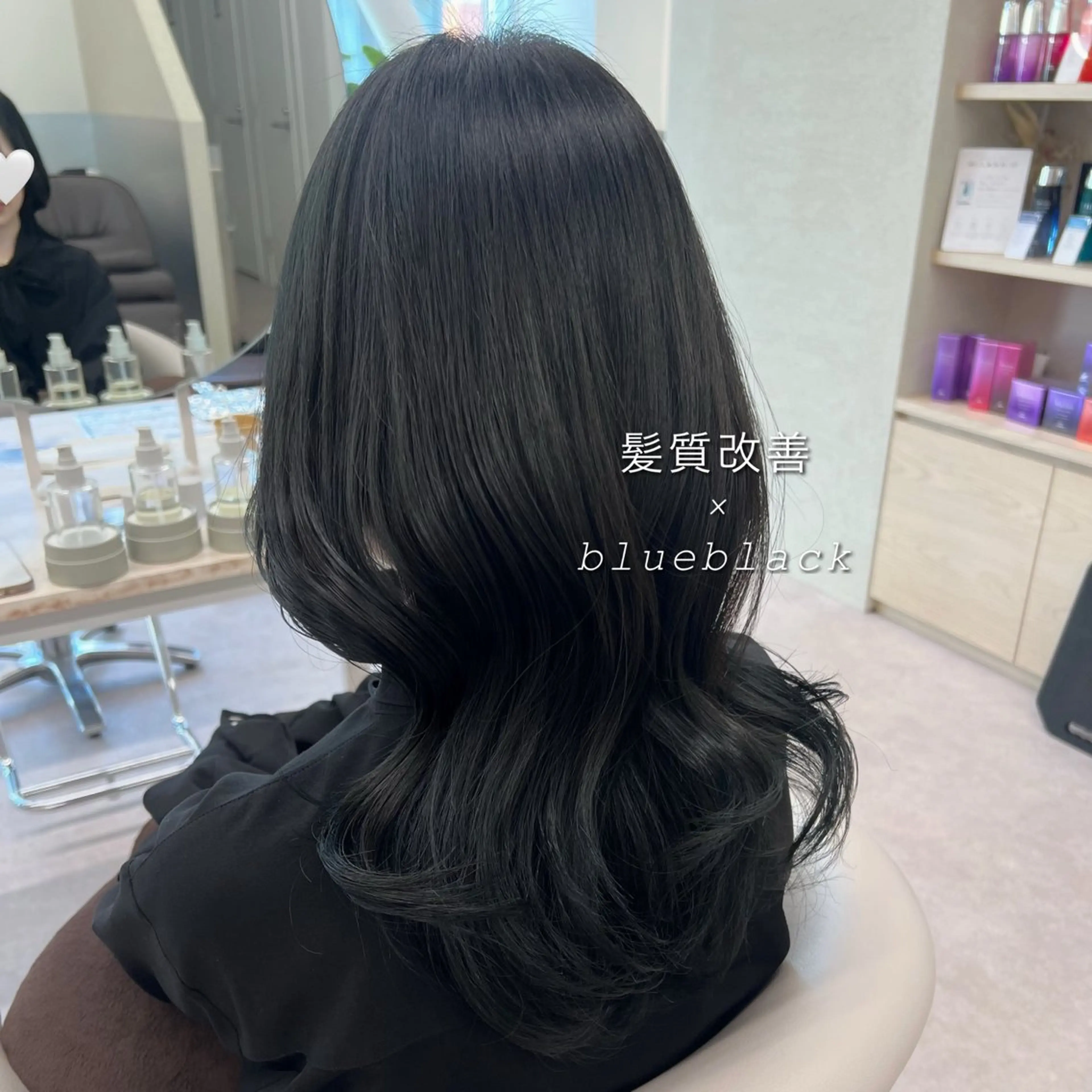 セミロング カラー ヘアカラー トリートメント 美髪矯正/髪質改善/ 艶髪🤍伊藤梨紗のヘアスタイル