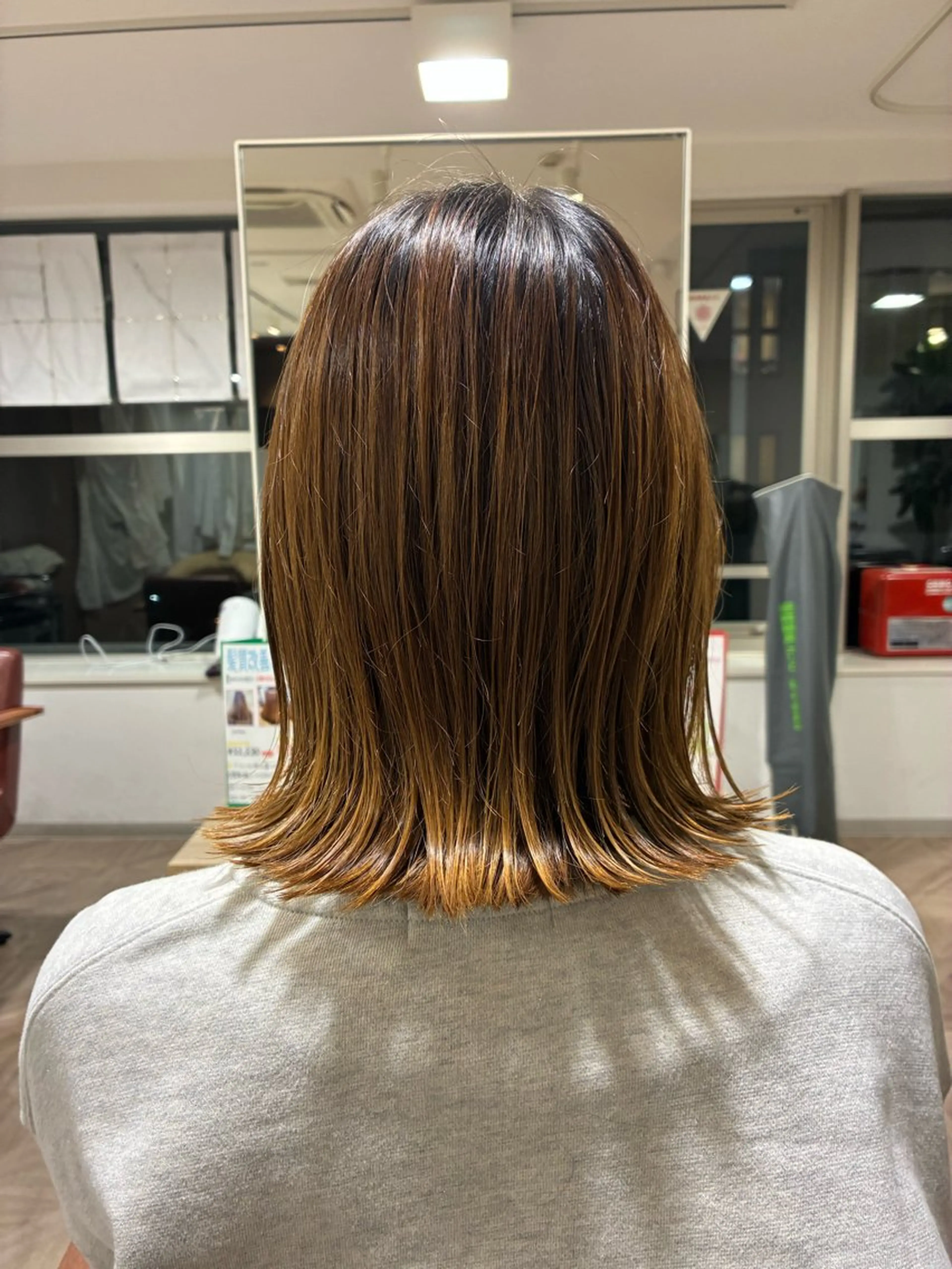 ミディアム 大山 透輝のヘアスタイル