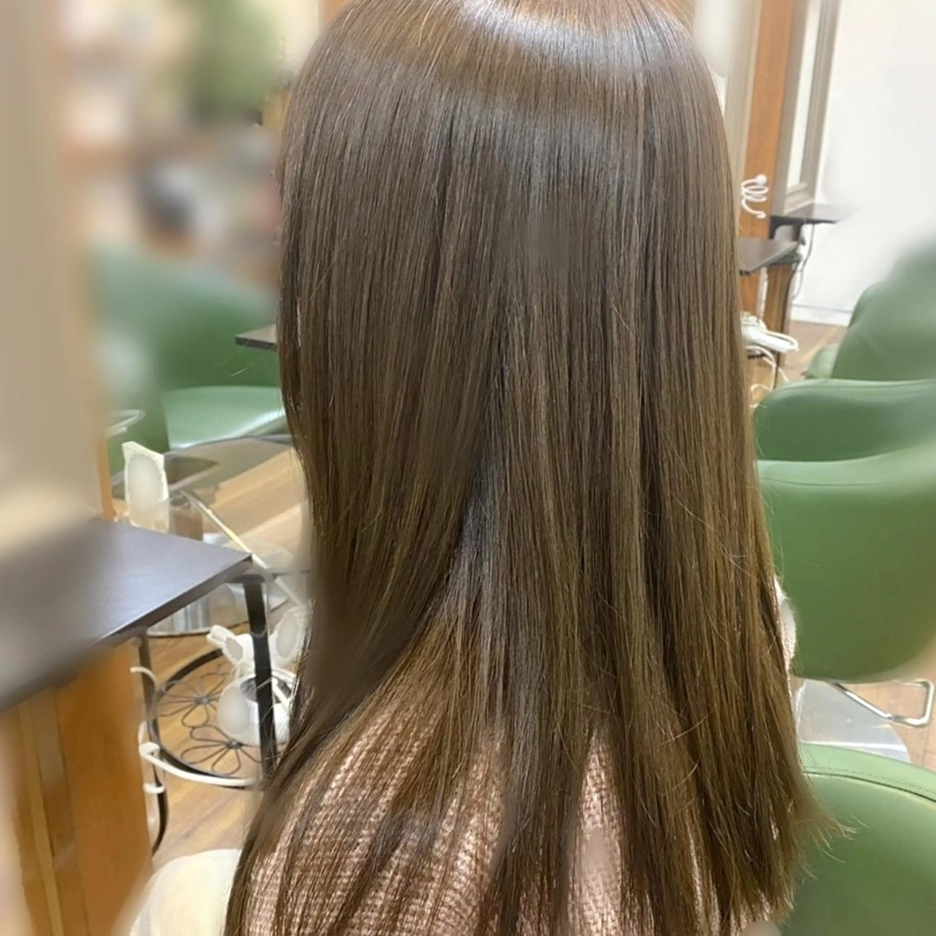 ロング ヘアカラー トリートメント 渡辺 康行のヘアスタイル