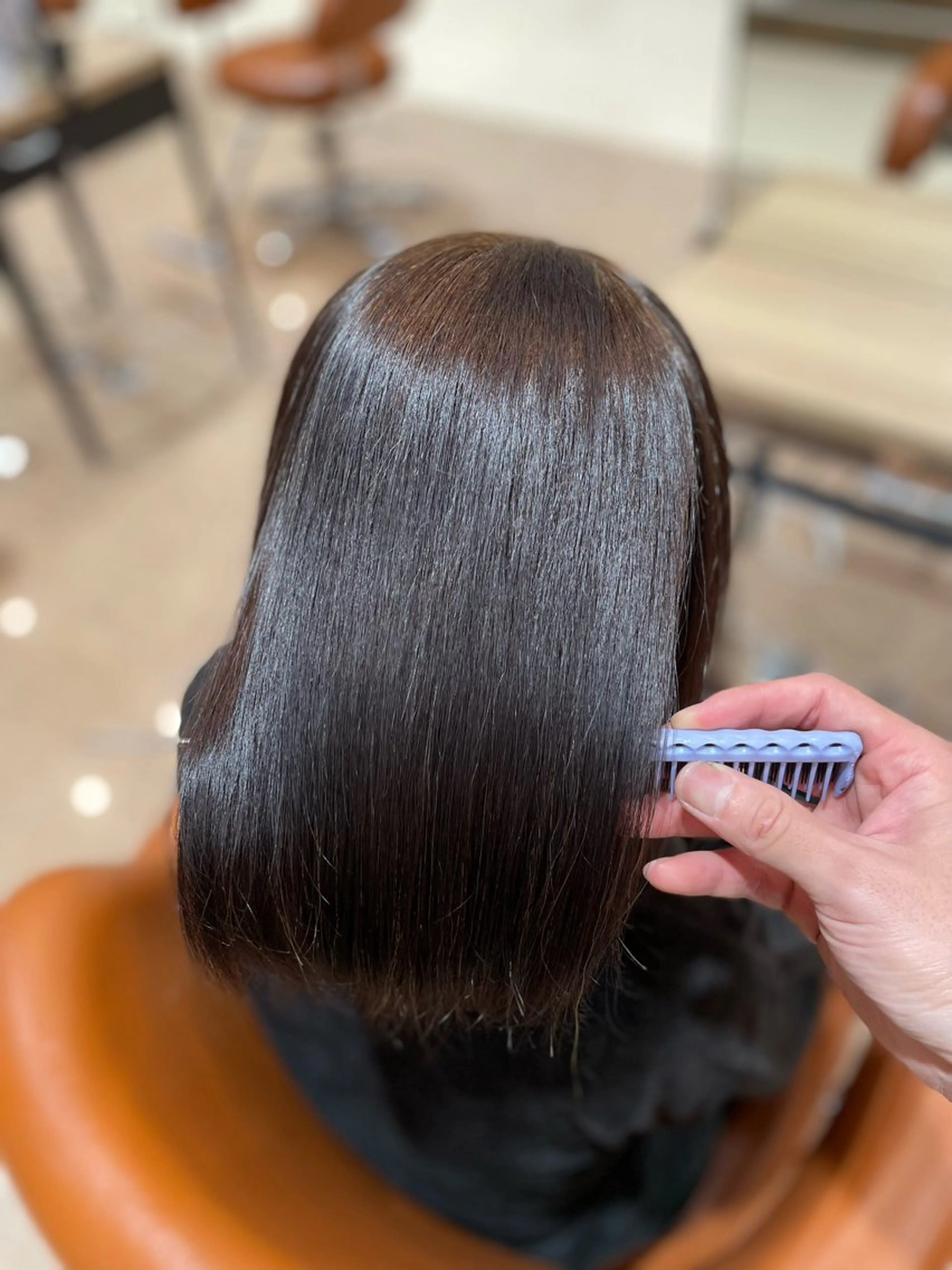 ミディアム ヘアカラー トリートメント 脱白髪染め白髪ぼかし TERA（寺崎）のヘアスタイル