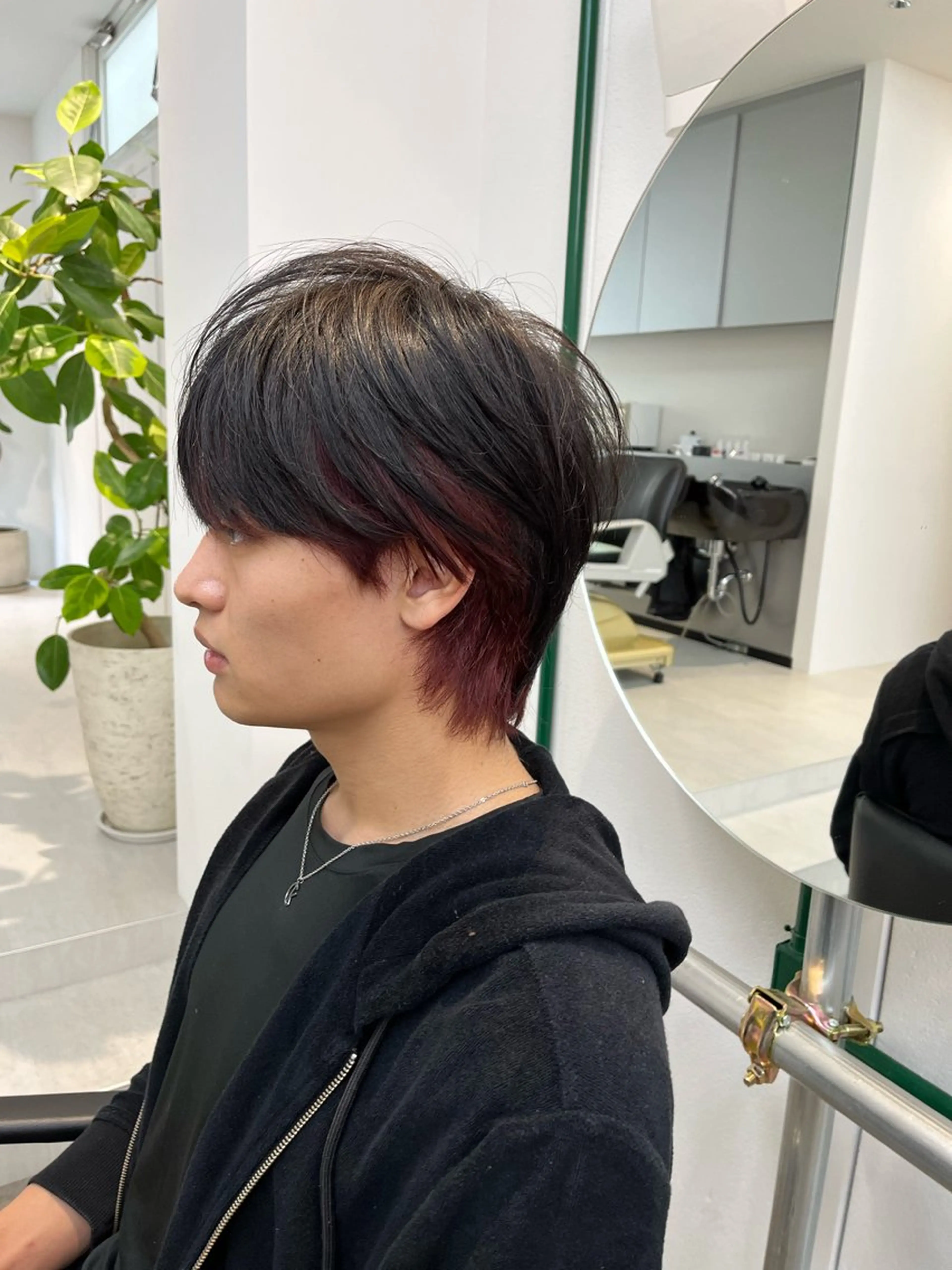 ミディアム メンズ カット 堀江/心斎橋/西大橋 四ツ橋【Vers】のヘアスタイル