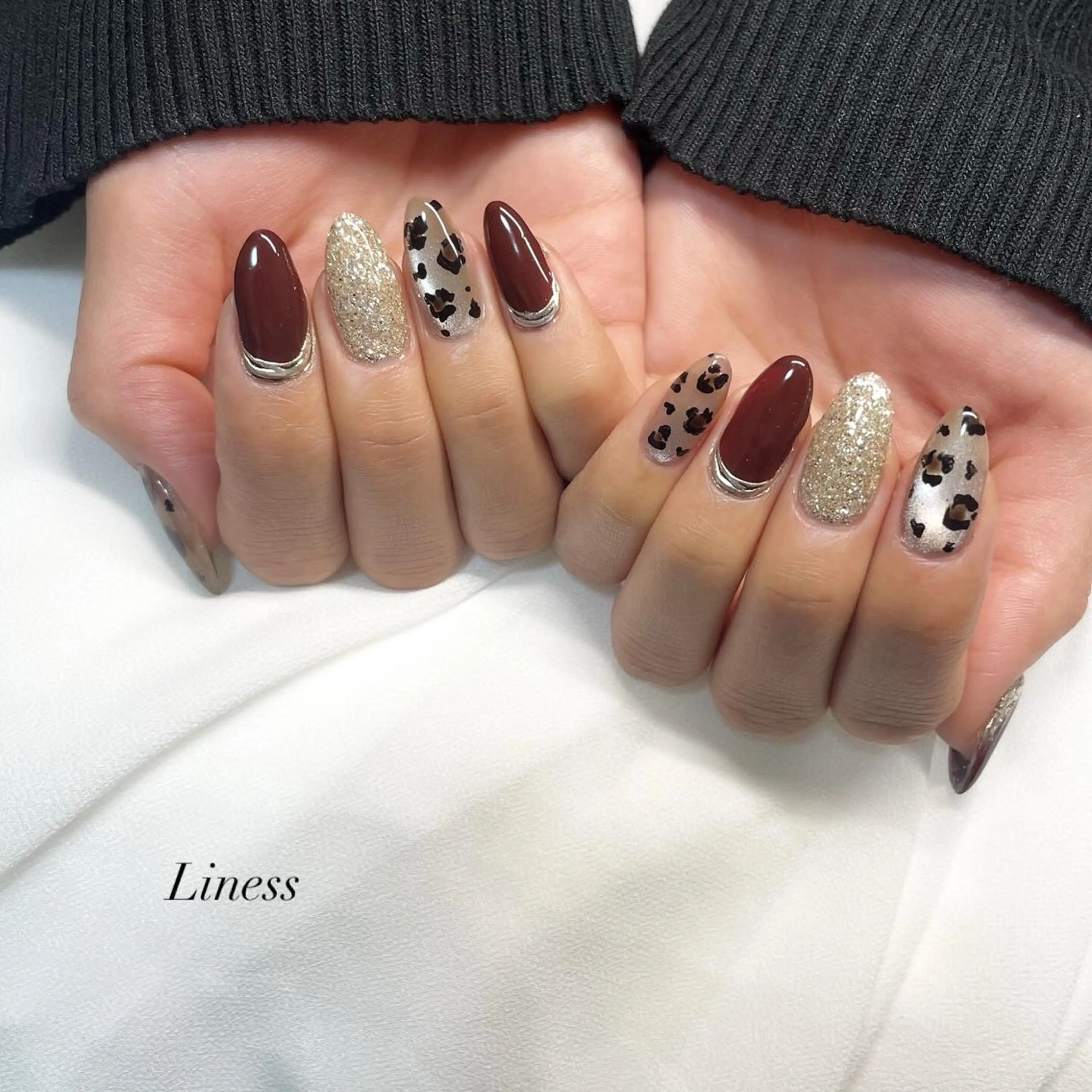 ネイル 持ち込み nailsalon Linessのネイルデザイン