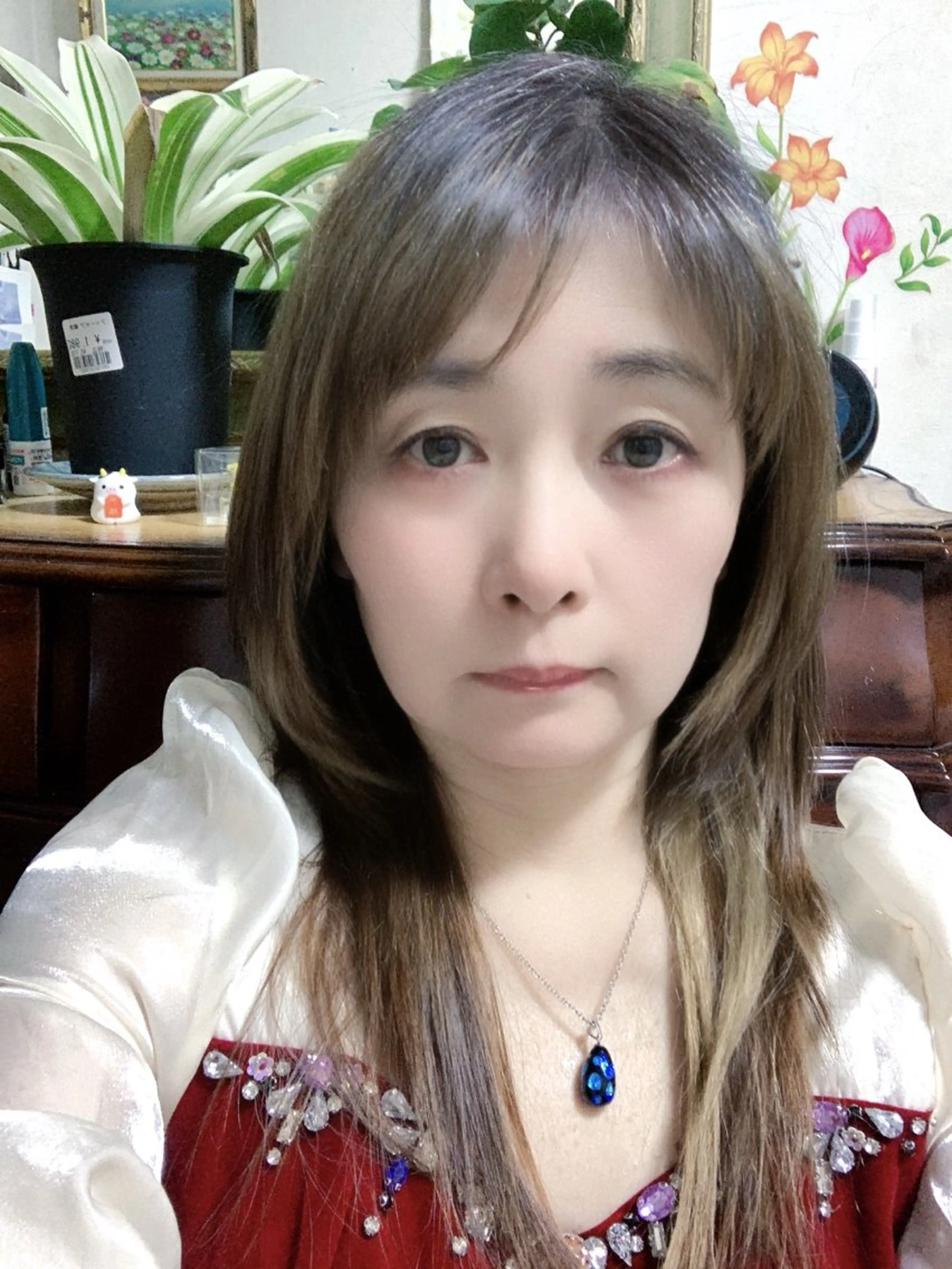 カラー 竹内 秀美のヘアスタイル