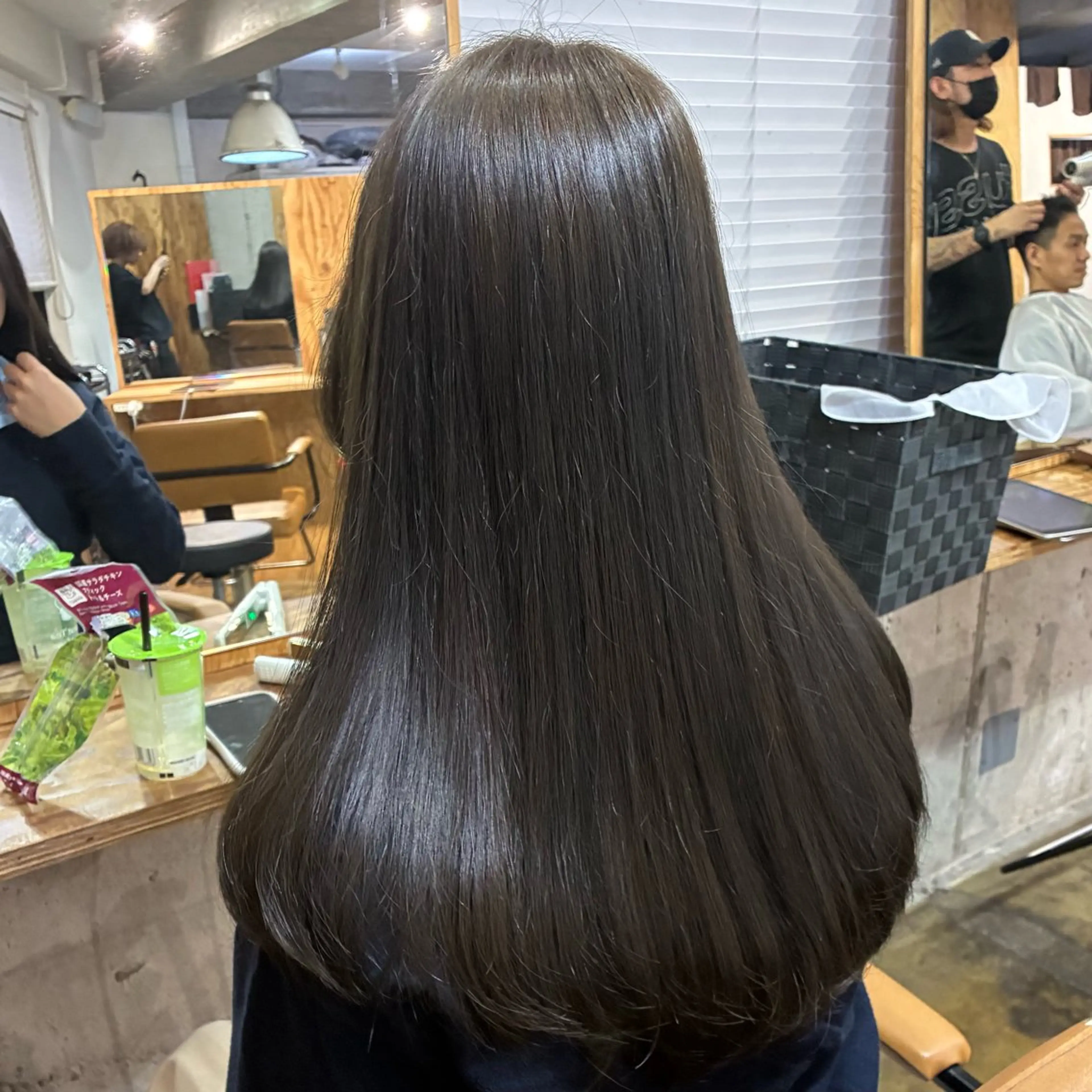 ロング カラー ヘアカラー トリートメント ふかたさや🌟 艶感カラー🌟のヘアスタイル