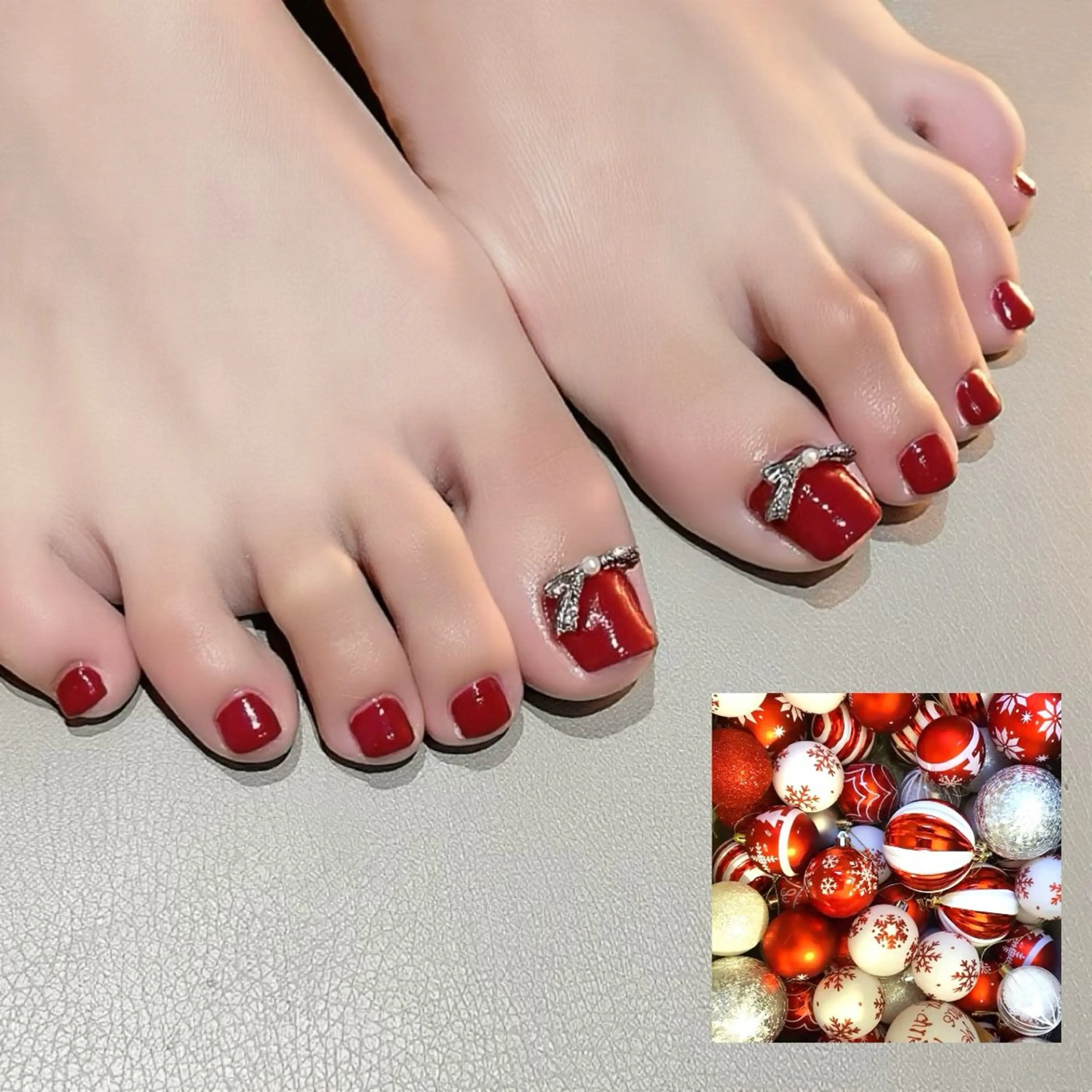 ネイル フットネイル 🎀🩶韓国風束感 エク/マナミ🪽のマツエク・マツパデザイン