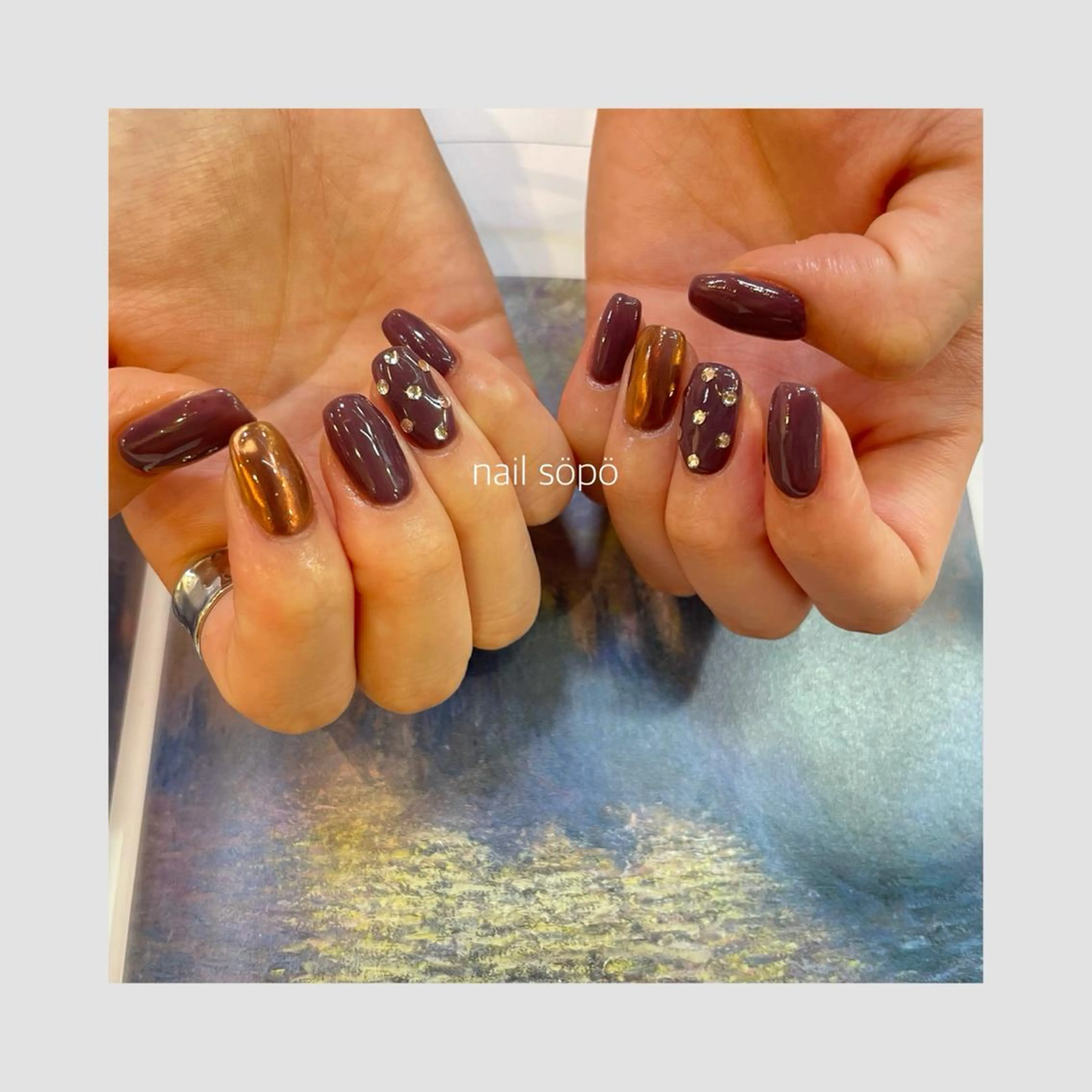 ネイル 自由が丘✳︎奥沢 nail söpöのネイルデザイン