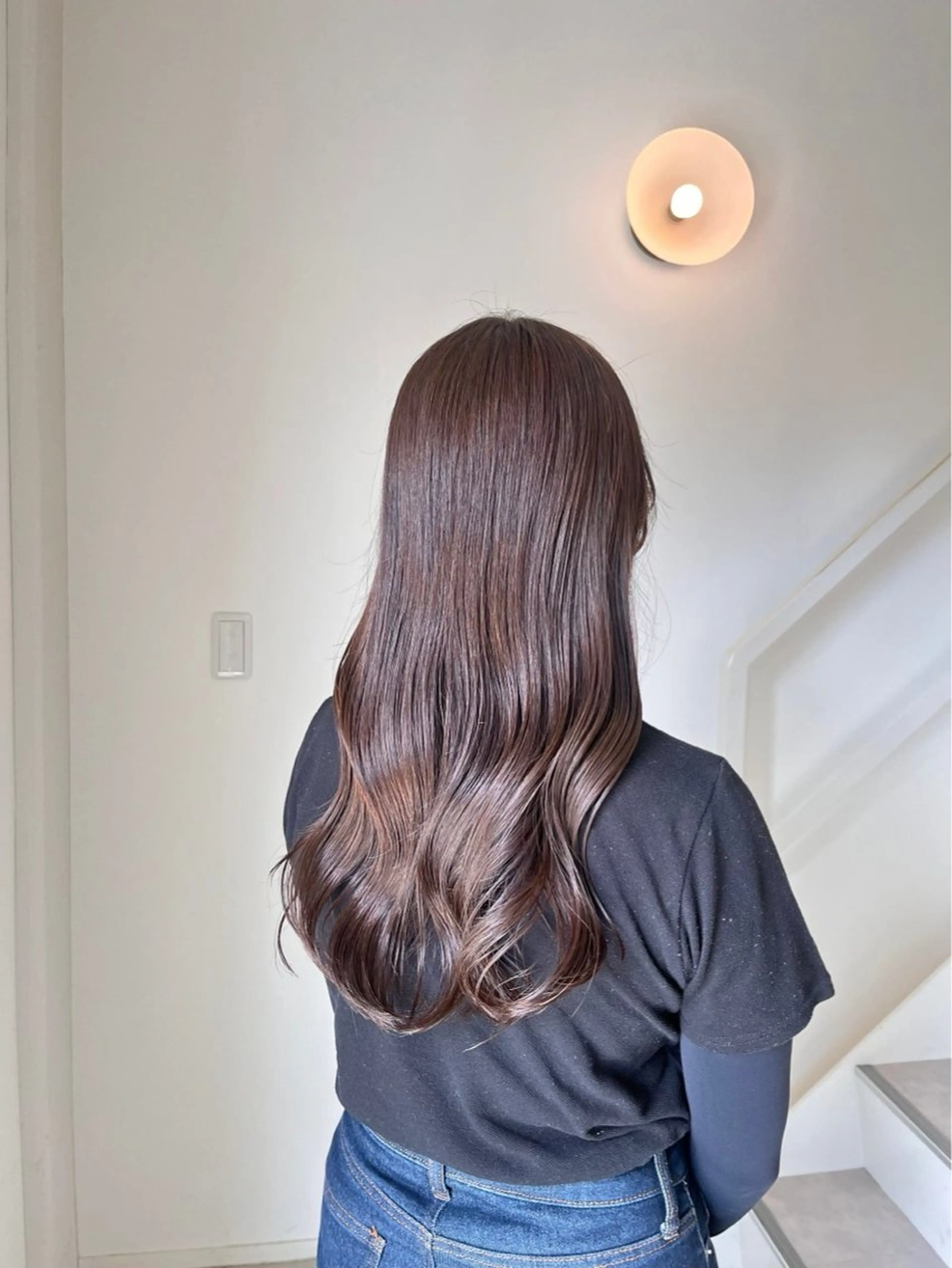 ロング カラー キラ🌟 艶感color🎀のヘアスタイル