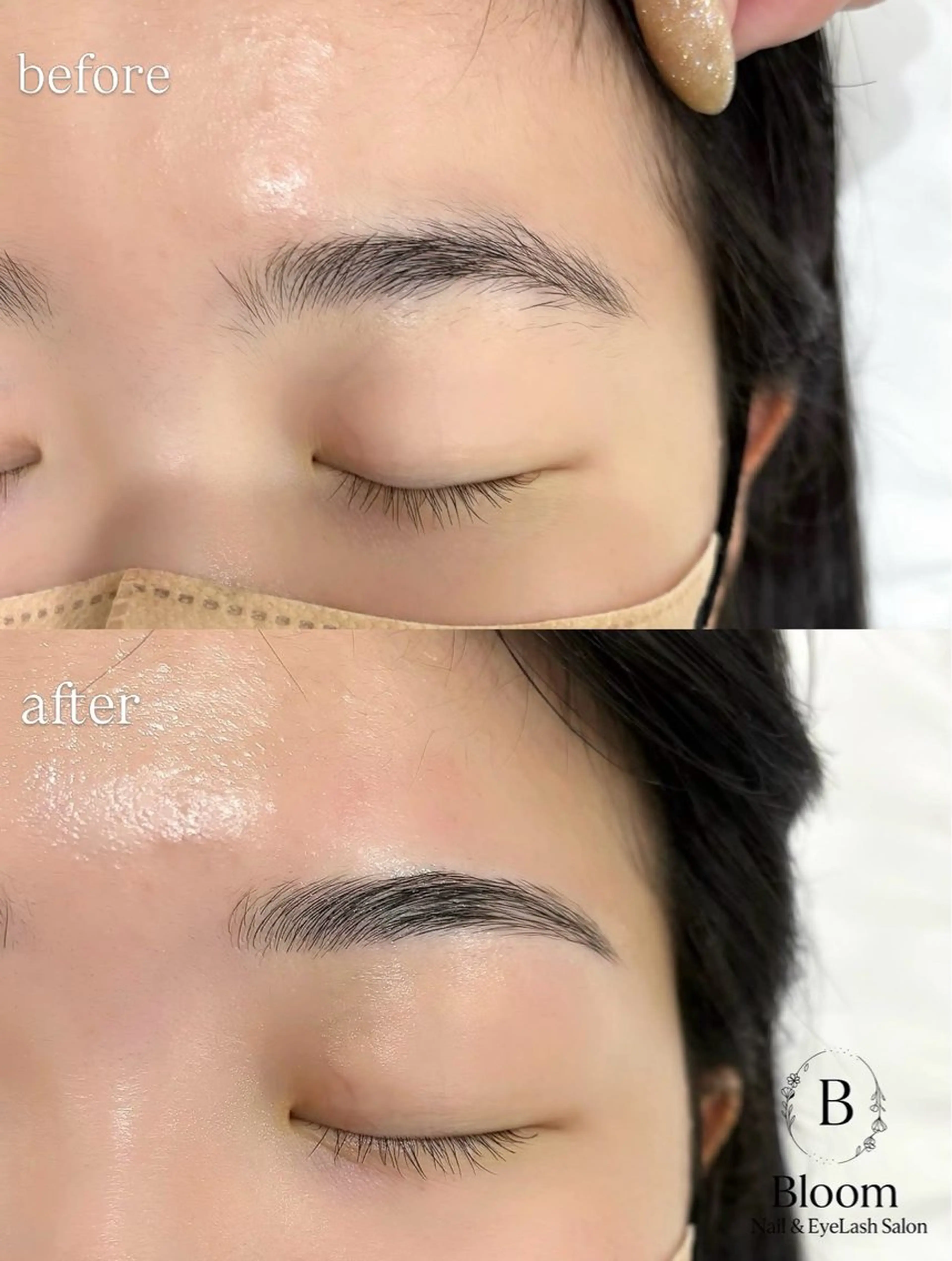 【美眉】コスメパーマ ✖ Wax脱毛 ✖ 眉毛カットの写真