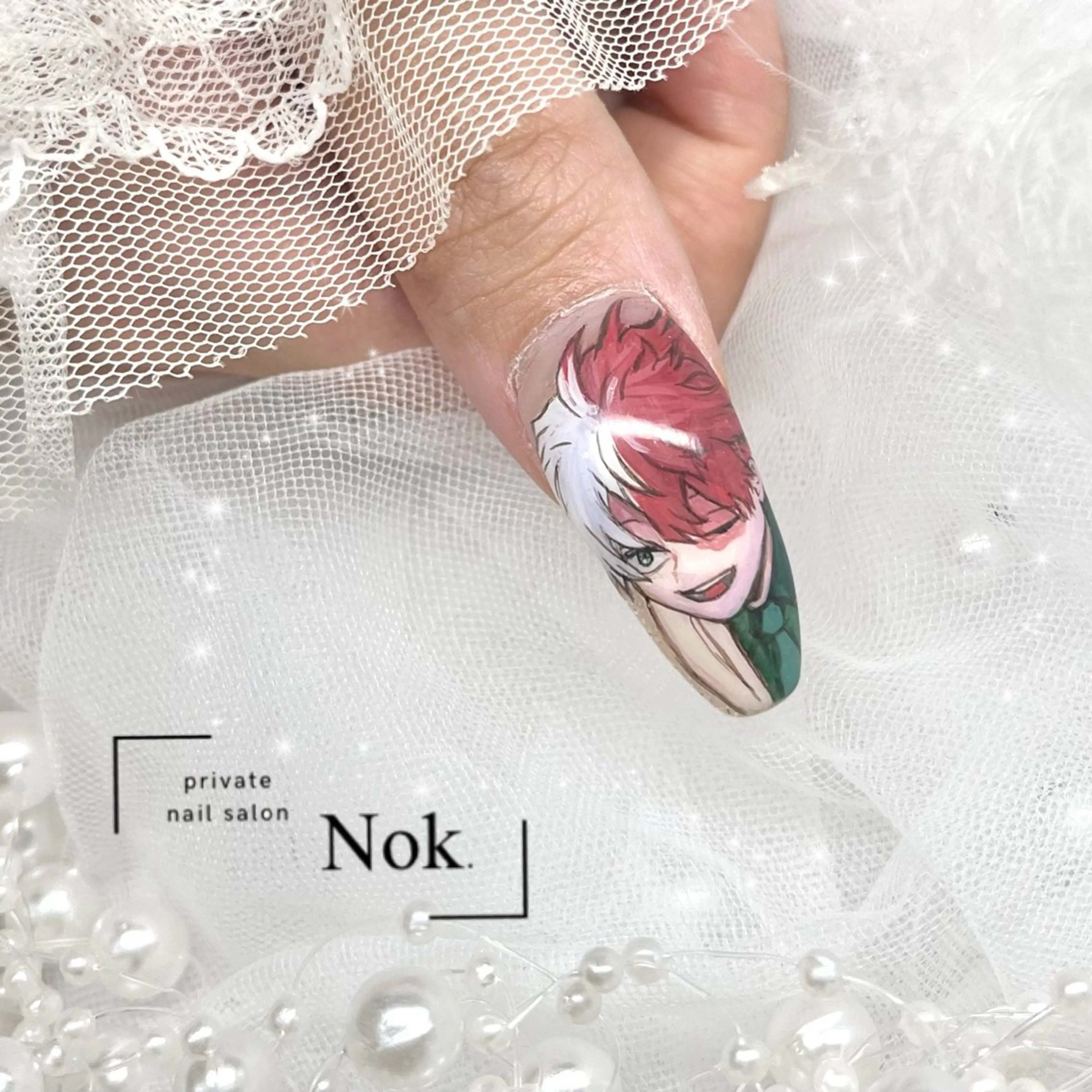 ネイル ハンドネイル 池袋痛ネイル Nok. 渡辺のネイルデザイン