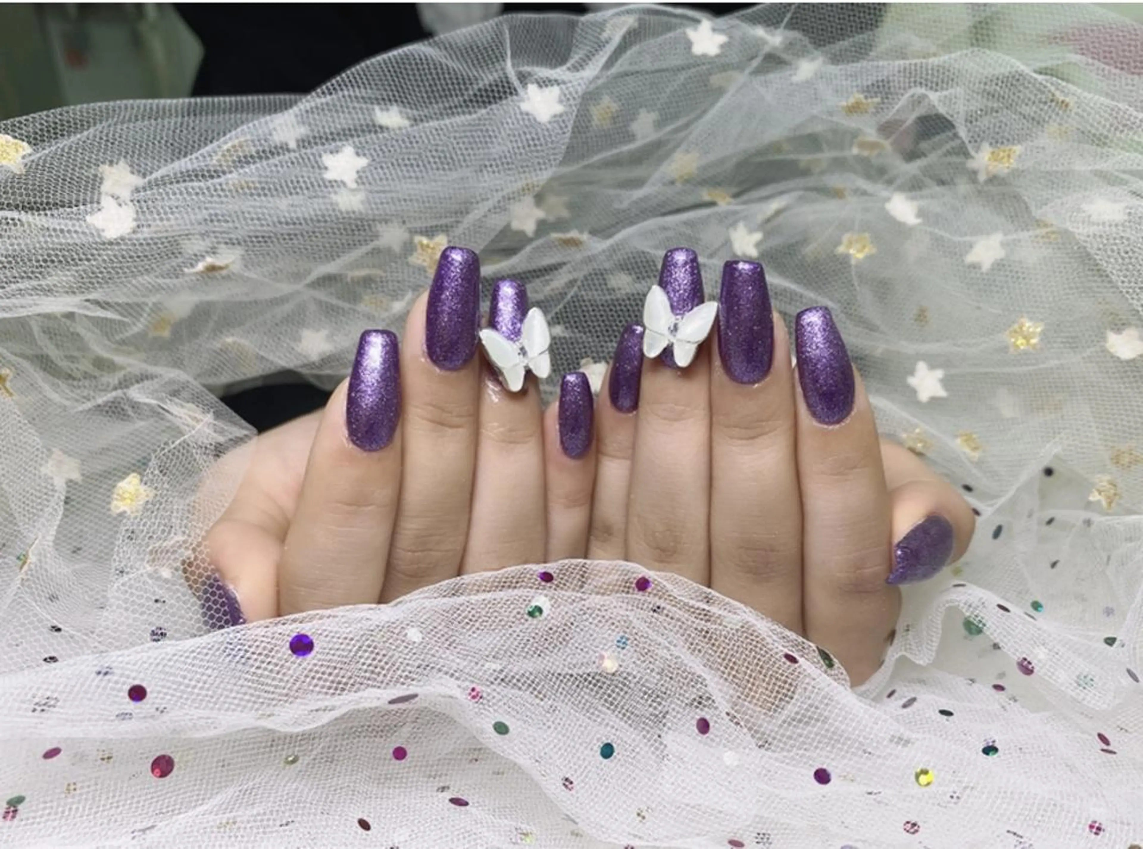 ネイル 🦋ネイルサロン ブラン🌈ゆりのネイルデザイン