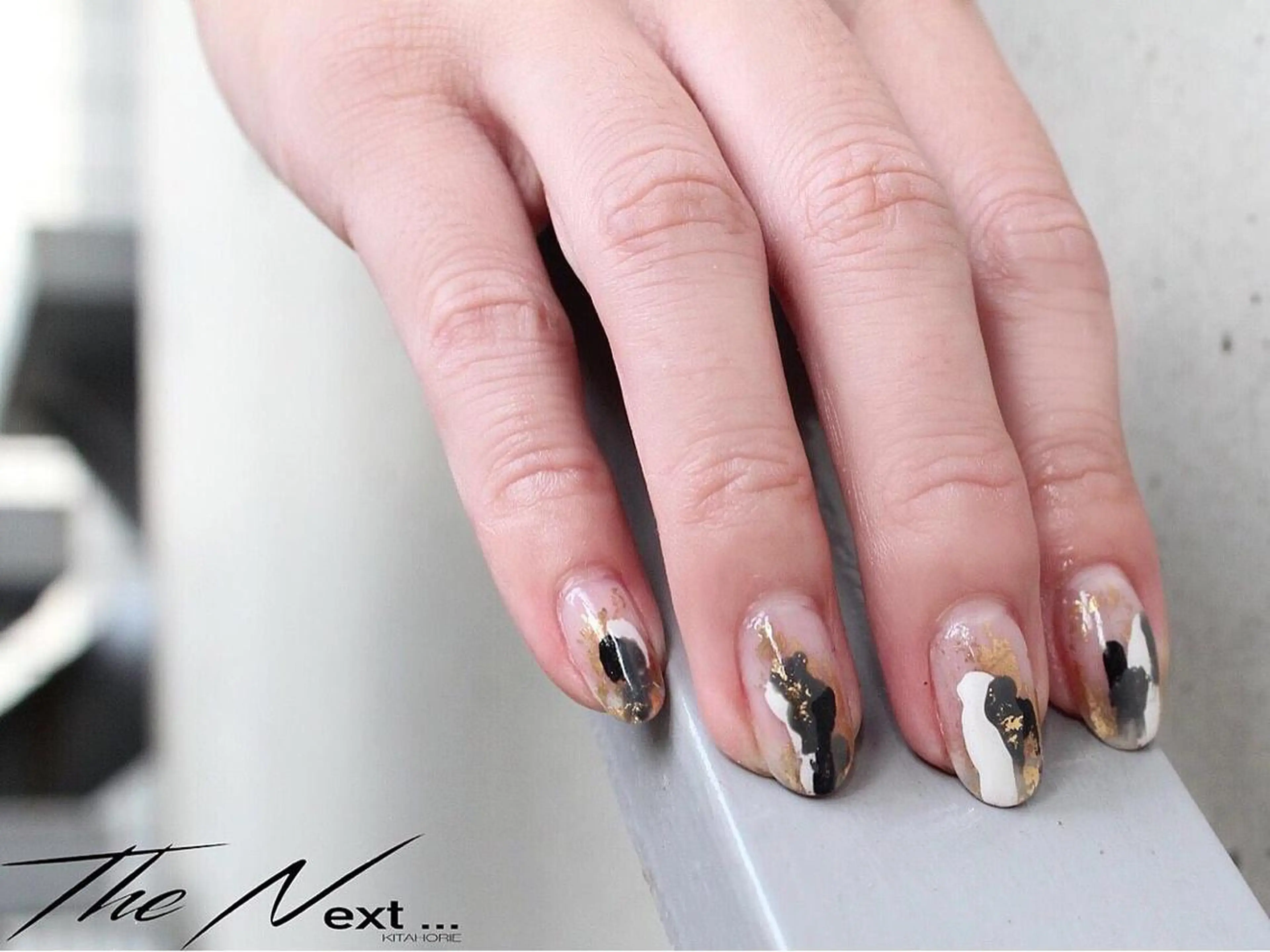 ネイル アートネイル ニュアンスネイル ハンドネイル TheNext kitahorieのネイルデザイン