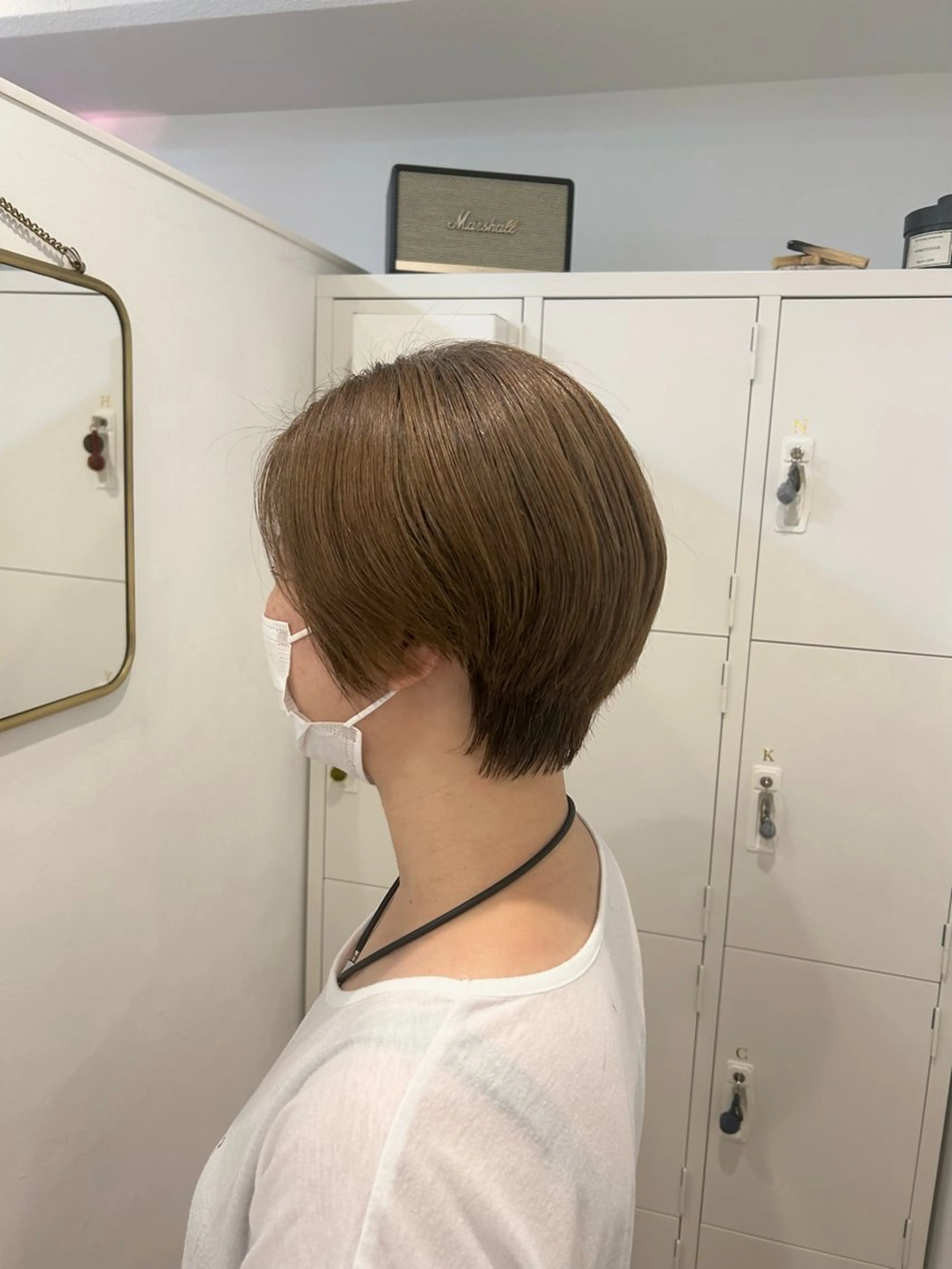 ショート 透明感カラー/西梅田 / nagisa🦋のヘアスタイル