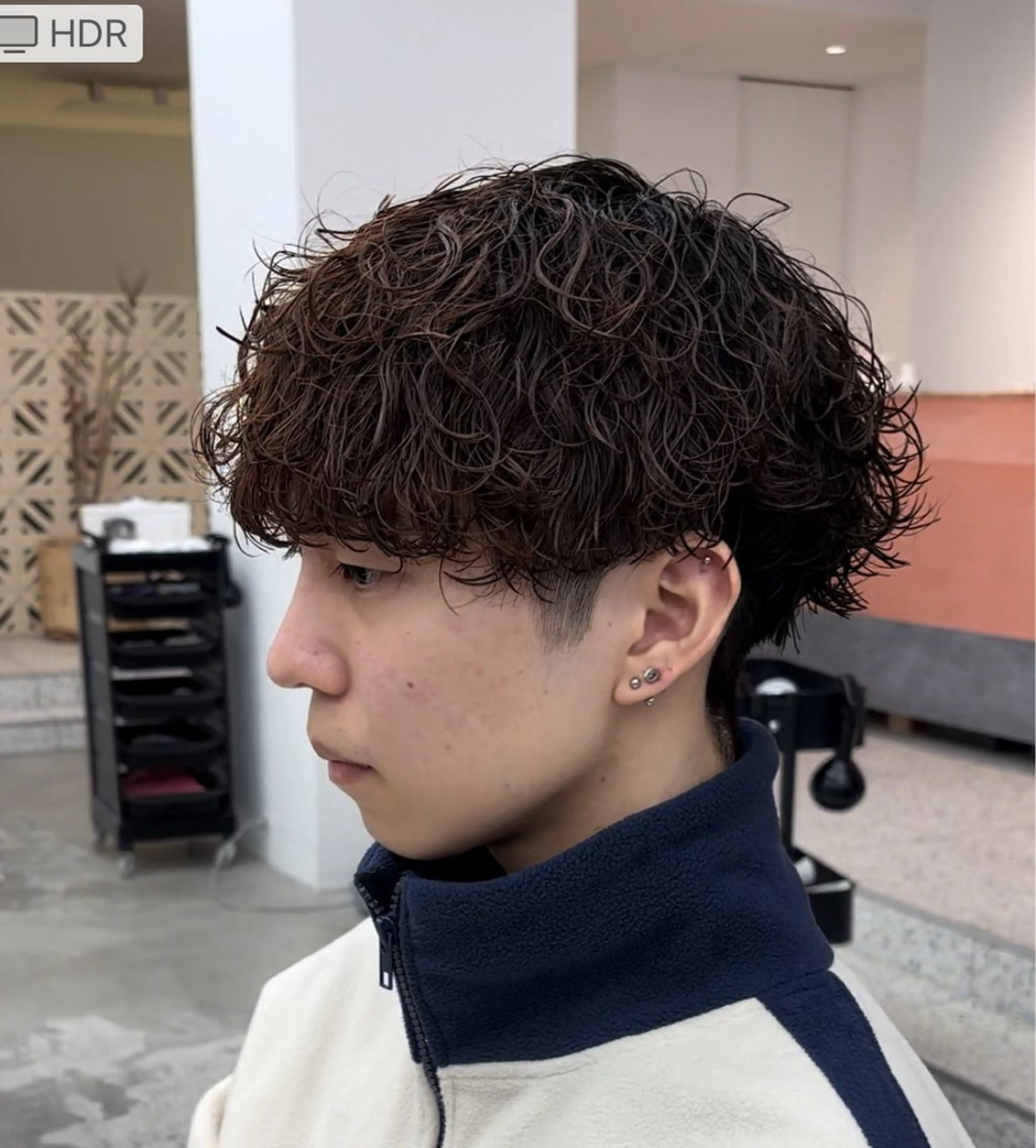 パーマ メンズ メンズパーマ 波巻きパーマ カット パーマ メンズ特化/パーマ /名駅/SUMIのヘアスタイル